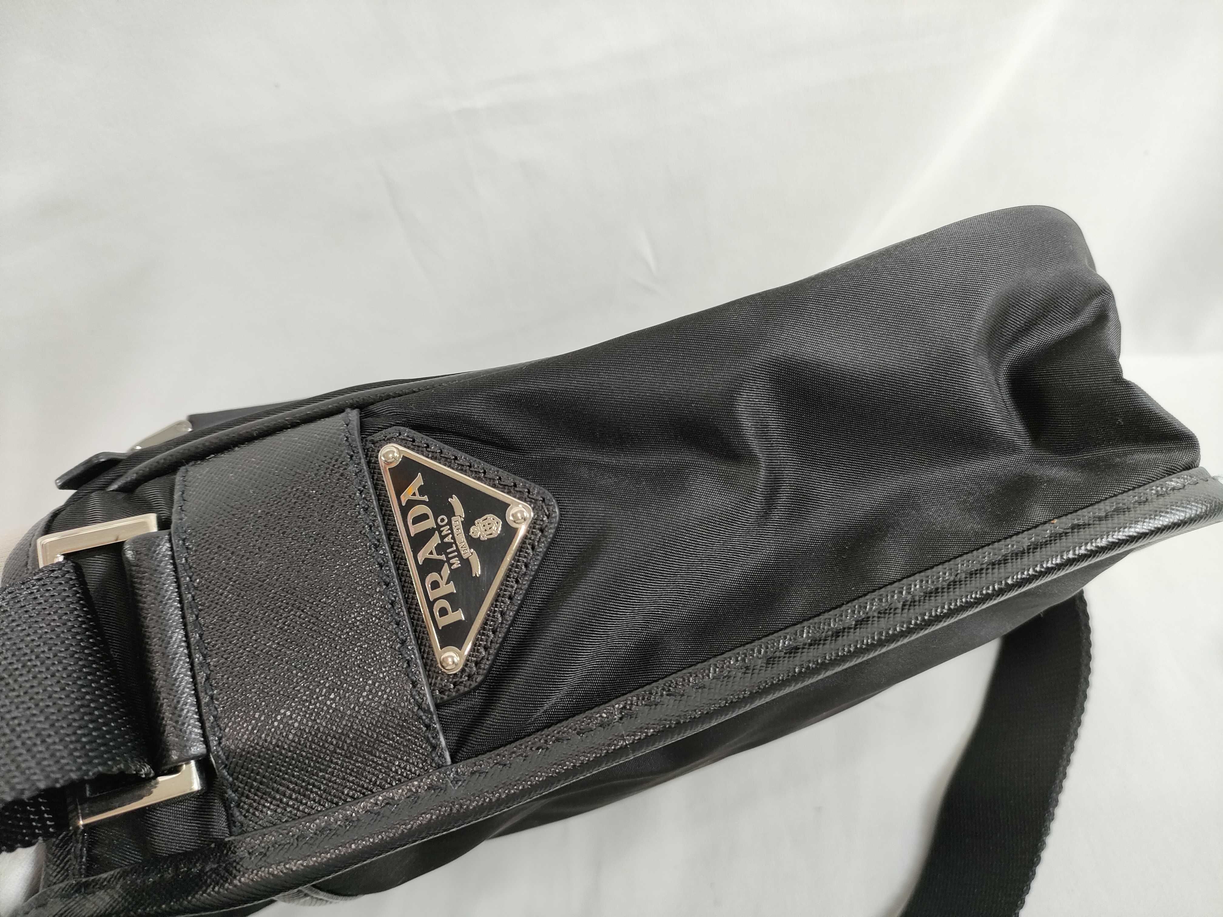 【水曜終了】(10230_0311)PRADA レザー チェーン ウォレット 財布