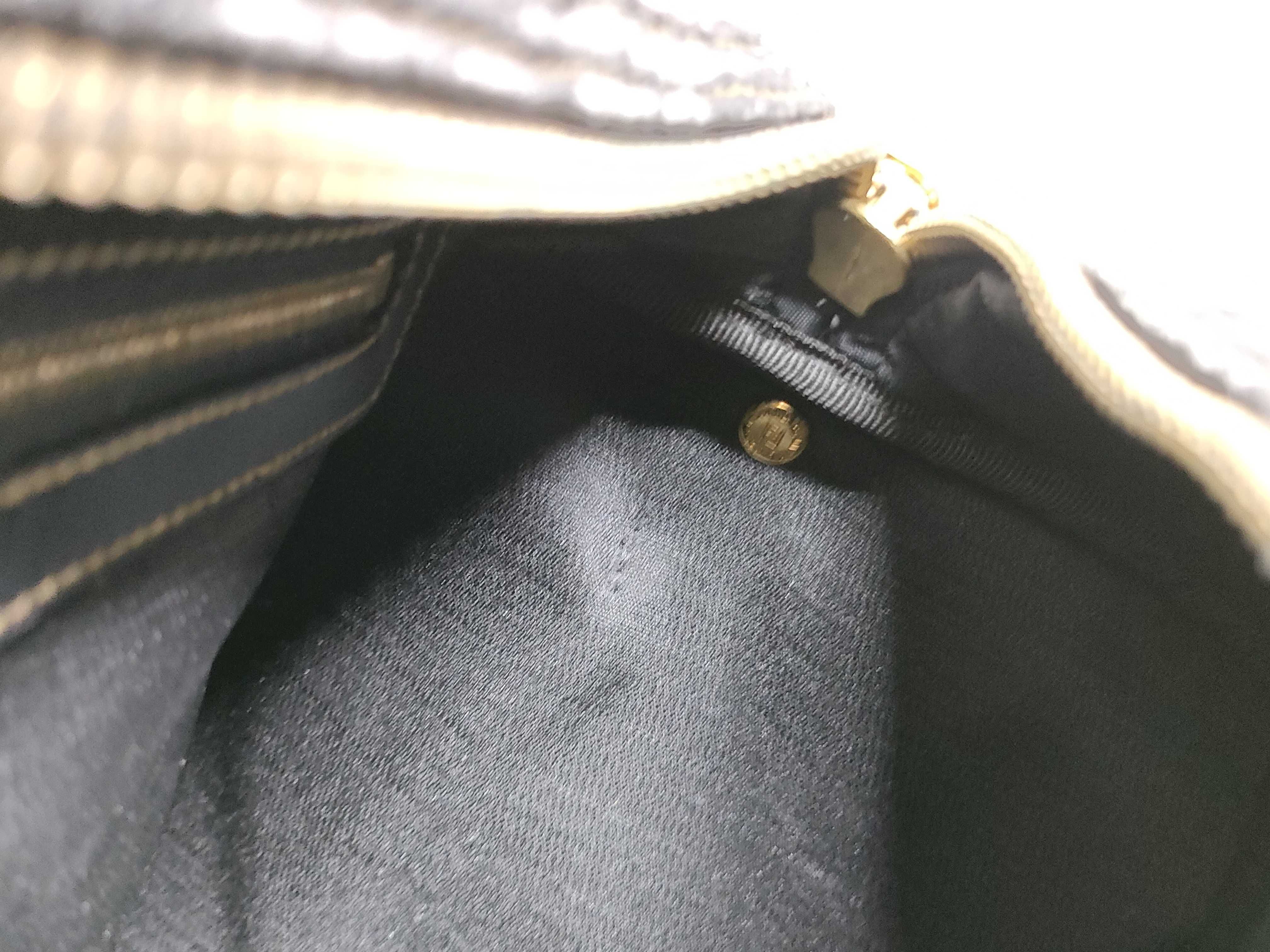 【水曜終了】(10230_0326)FENDI ペカン柄 ボストン ハンドバッグ