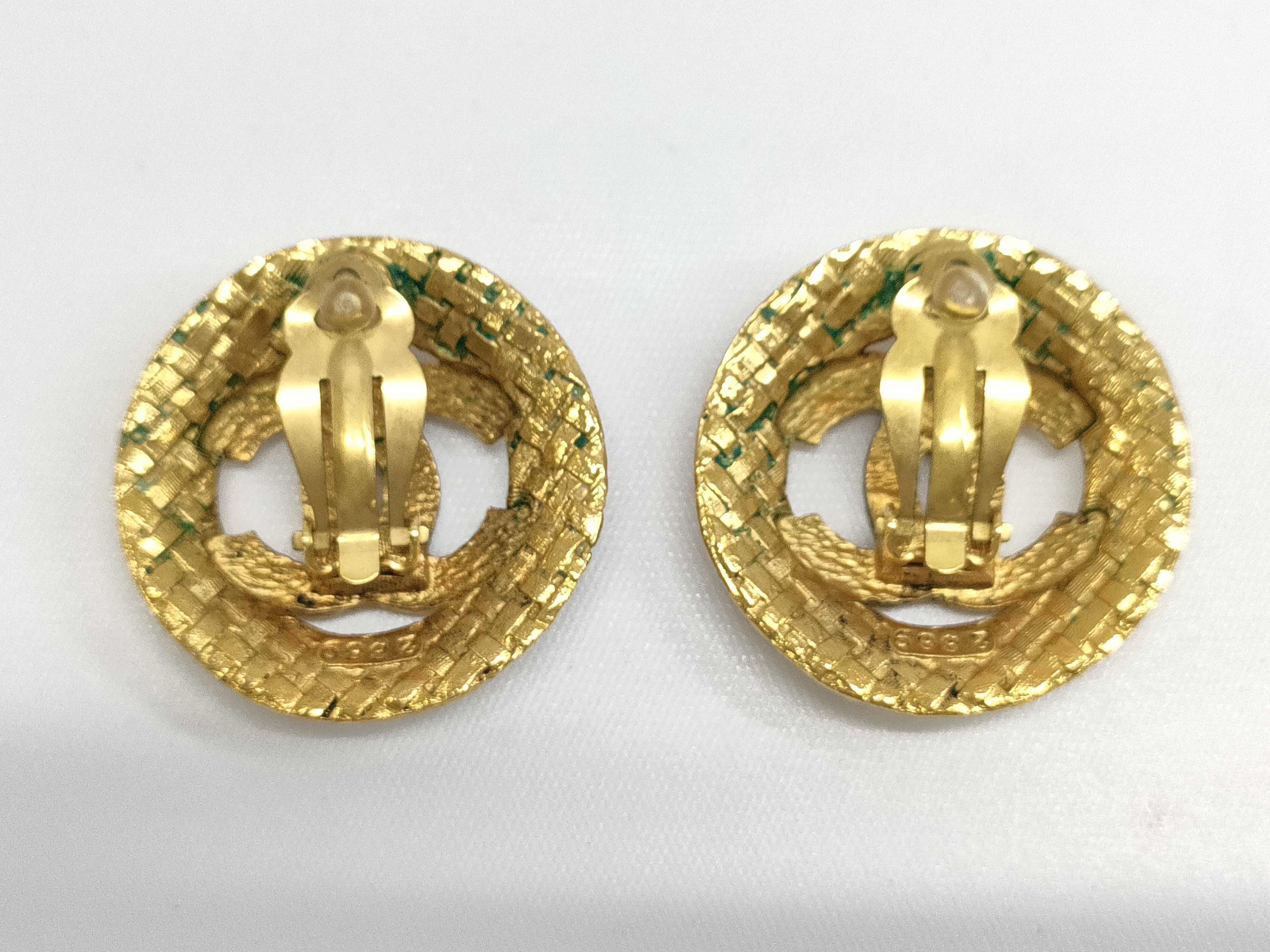 【水曜終了】(10228_0082)CHANEL 2889 ココ メッシュ イヤリング イヤリング
