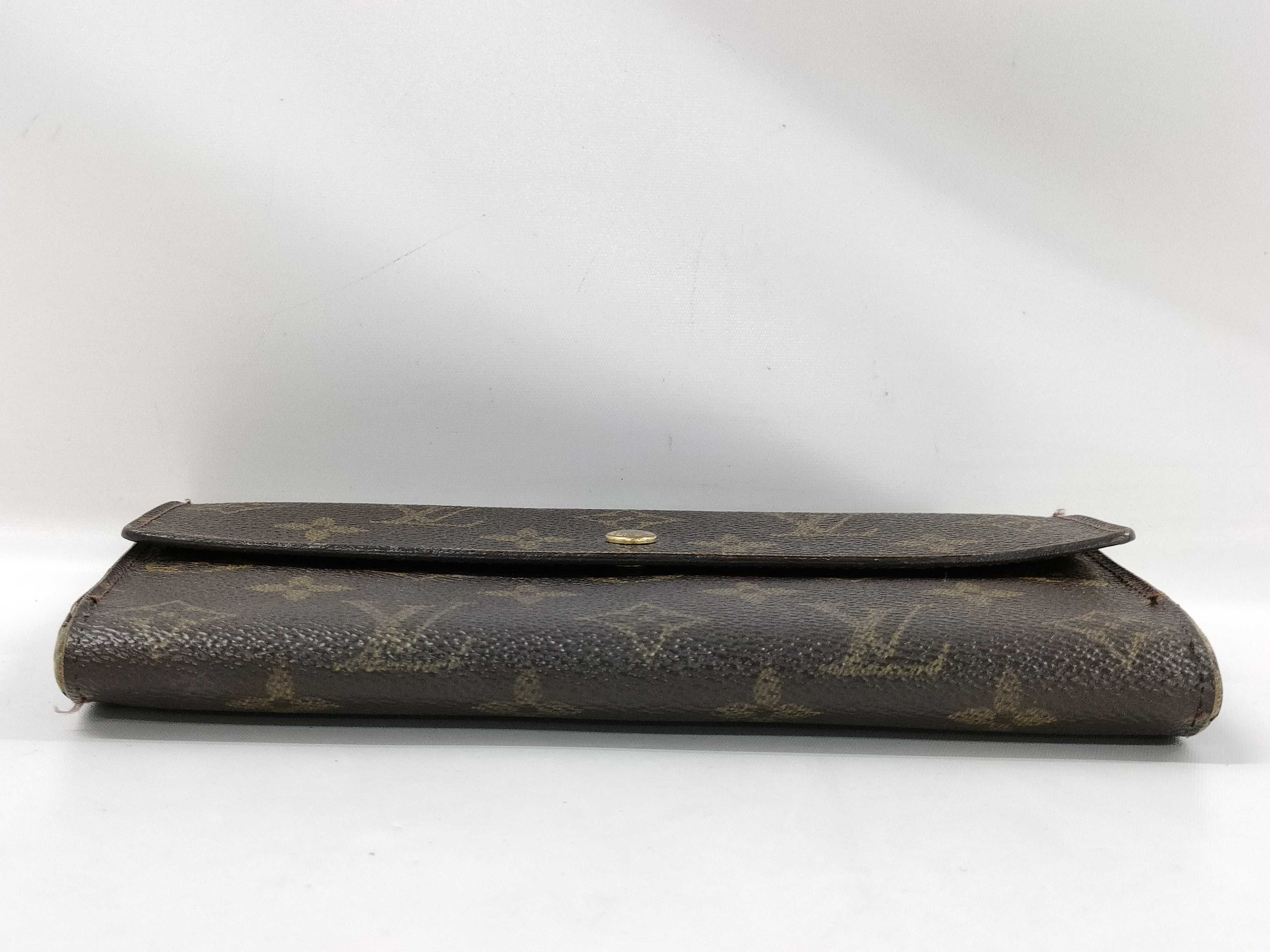 【水曜終了】(10229_0246)LOUIS VUITTON モノグラム M61734 ポルトフォイユサラ 財布
