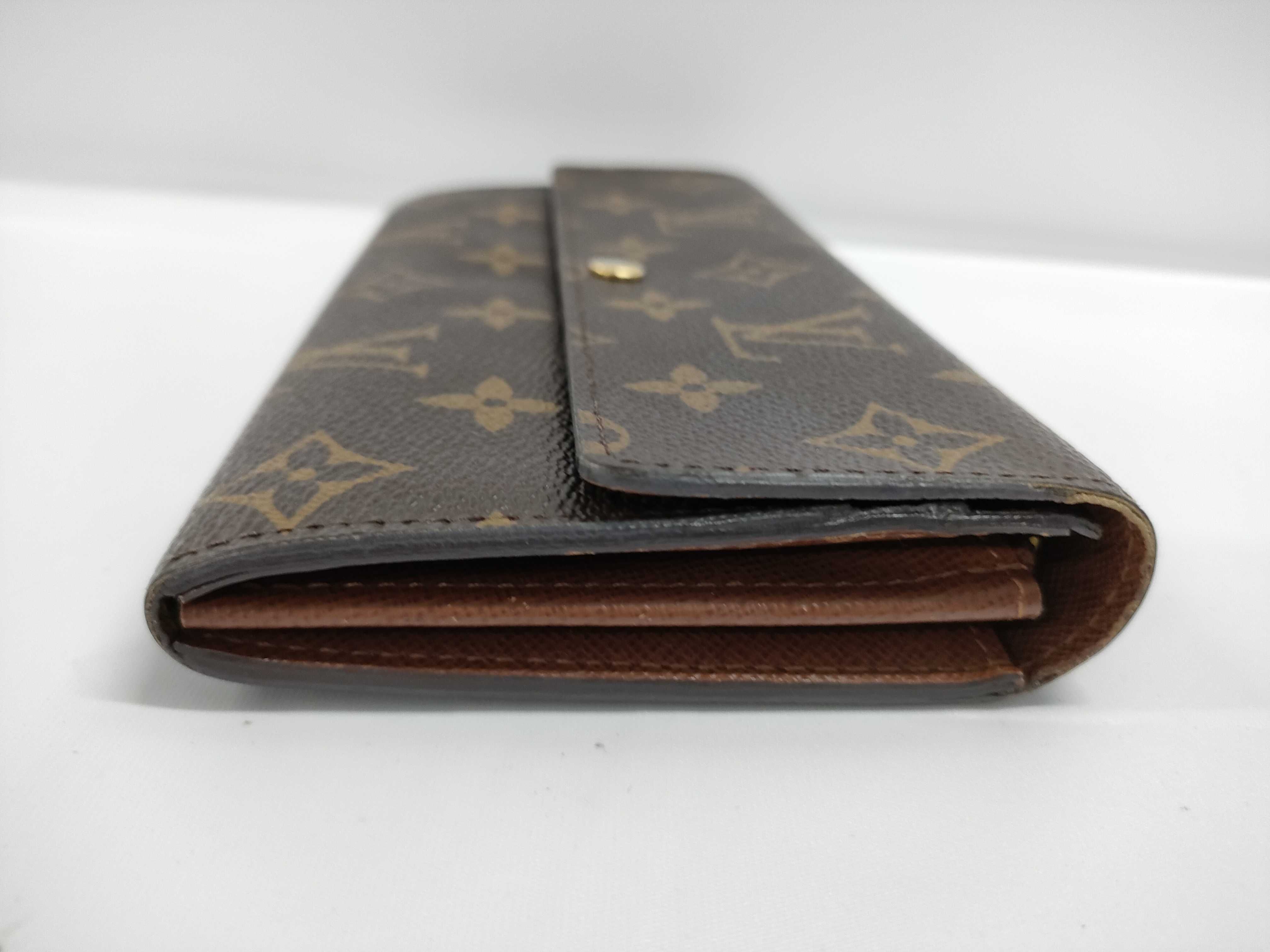 【水曜終了】(10229_0334)LOUIS VUITTON モノグラム ポルトフォイユ・サラ イニシャル入り 財布