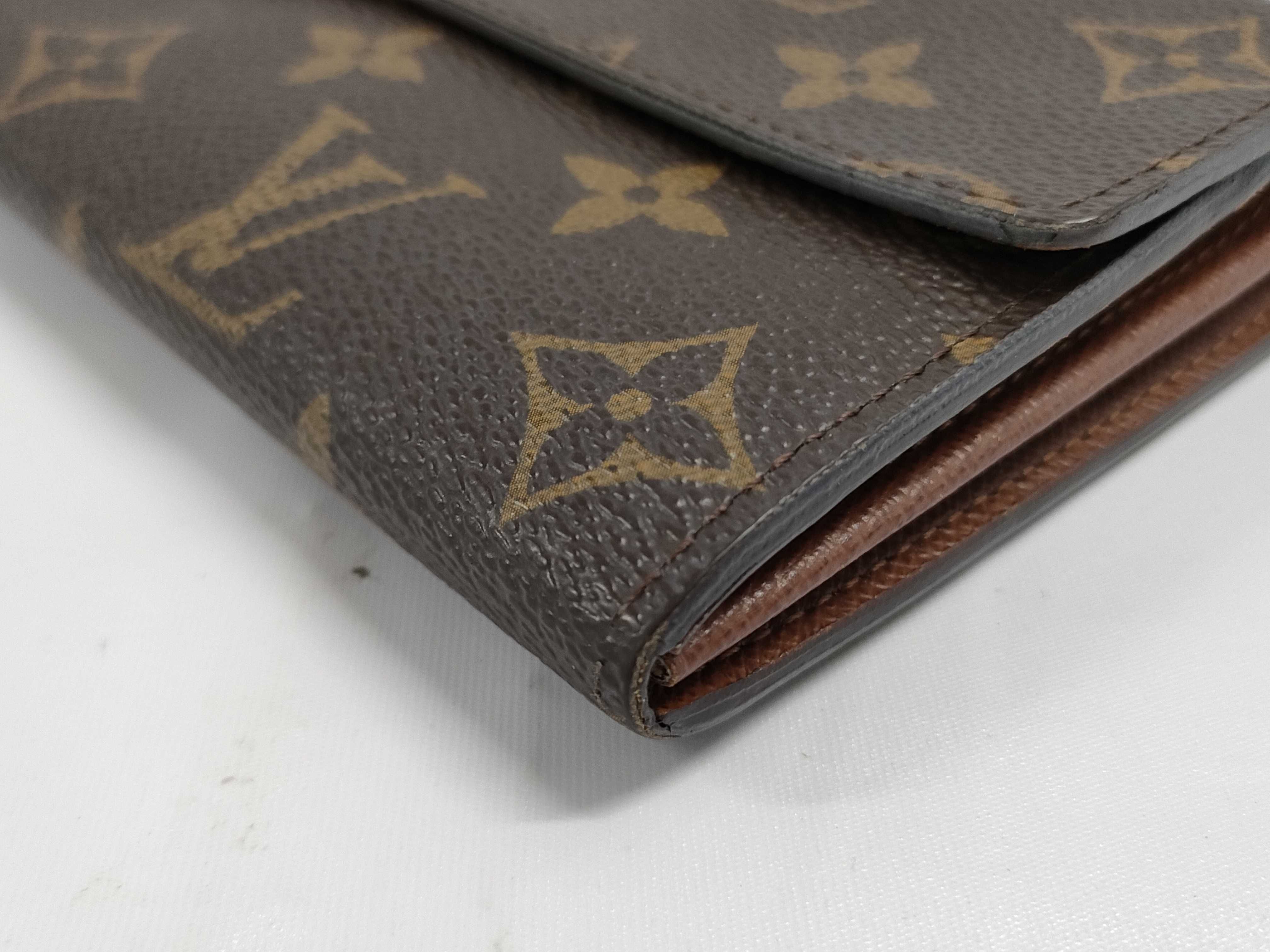 【水曜終了】(10229_0334)LOUIS VUITTON モノグラム ポルトフォイユ・サラ イニシャル入り 財布