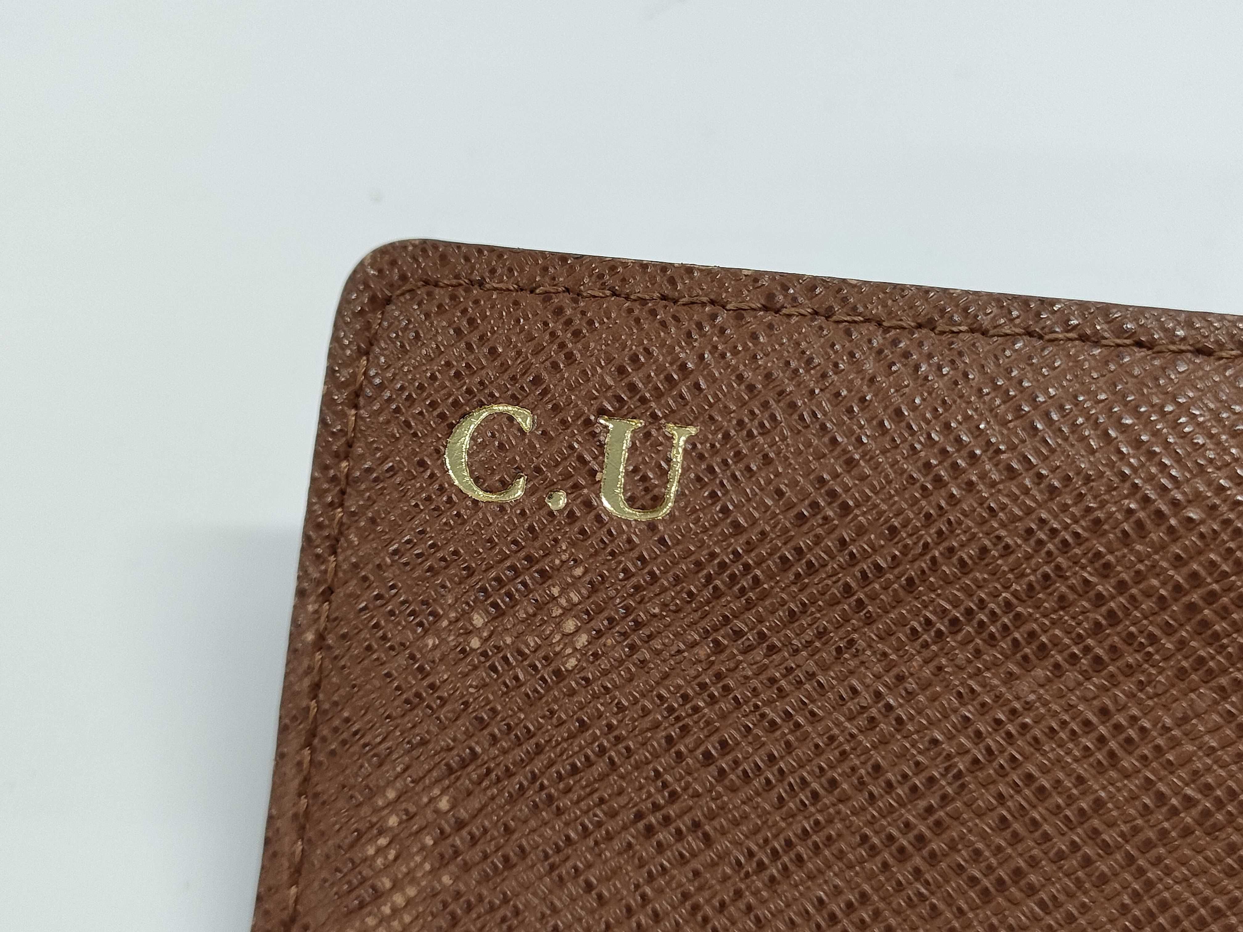 【水曜終了】(10229_0334)LOUIS VUITTON モノグラム ポルトフォイユ・サラ イニシャル入り 財布