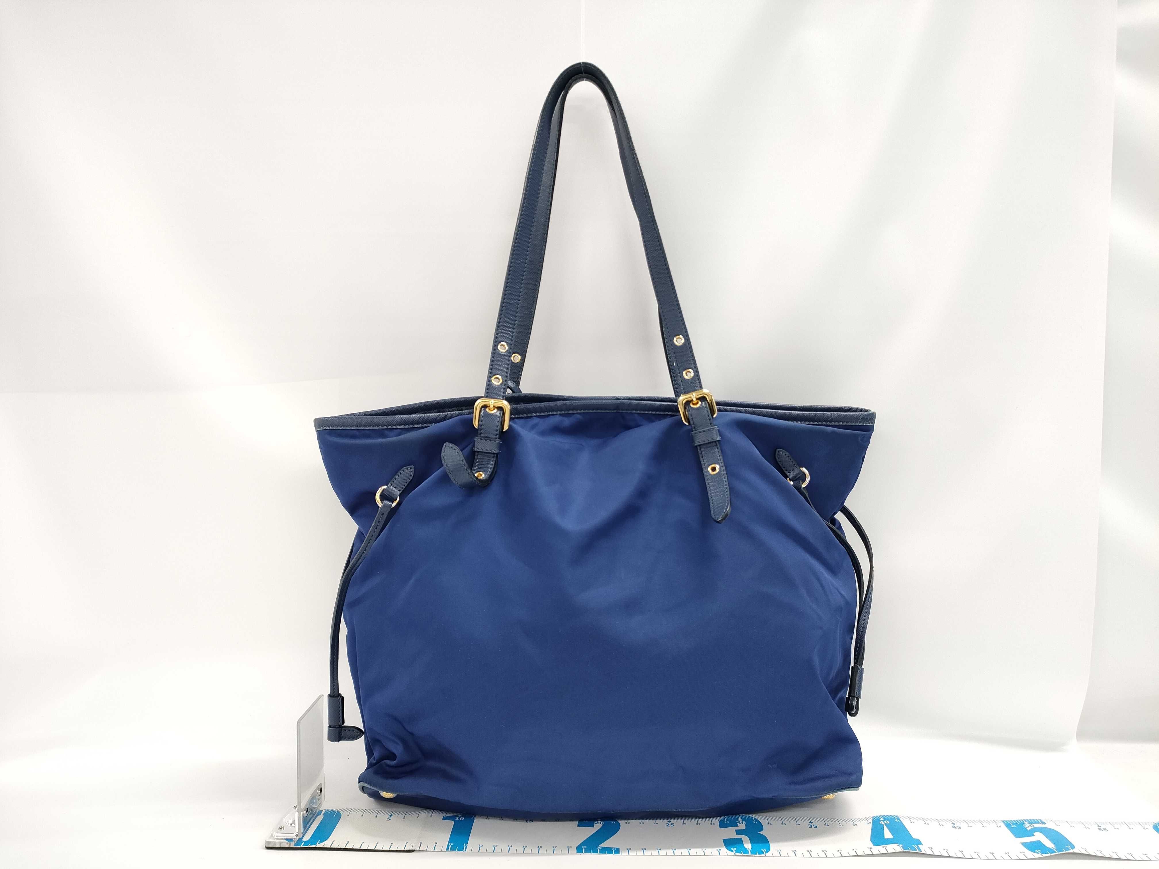 【水曜終了】(10230_0268)PRADA ナイロン トート 白タグ有 トートバッグ