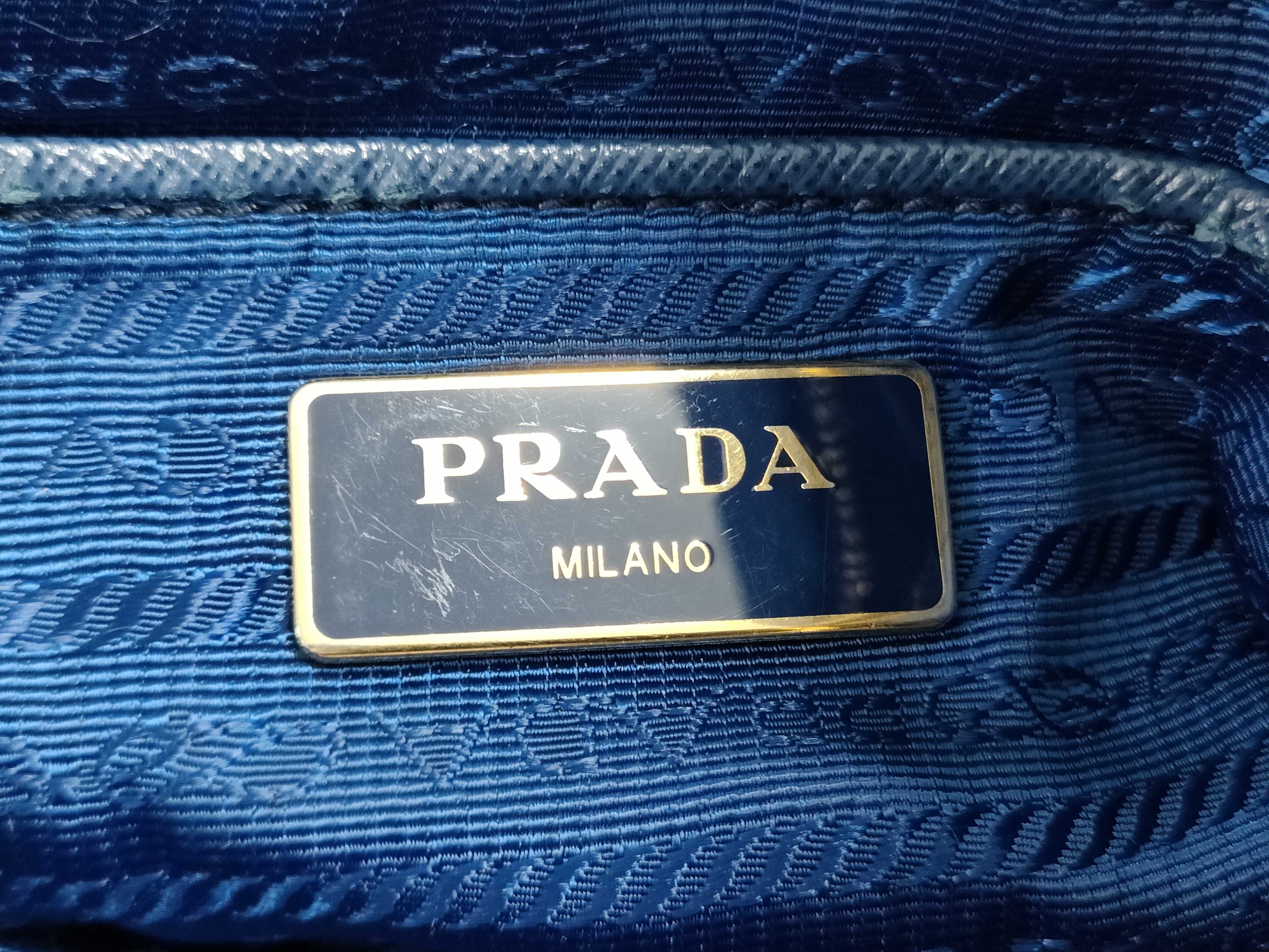 【水曜終了】(10230_0268)PRADA ナイロン トート 白タグ有 トートバッグ
