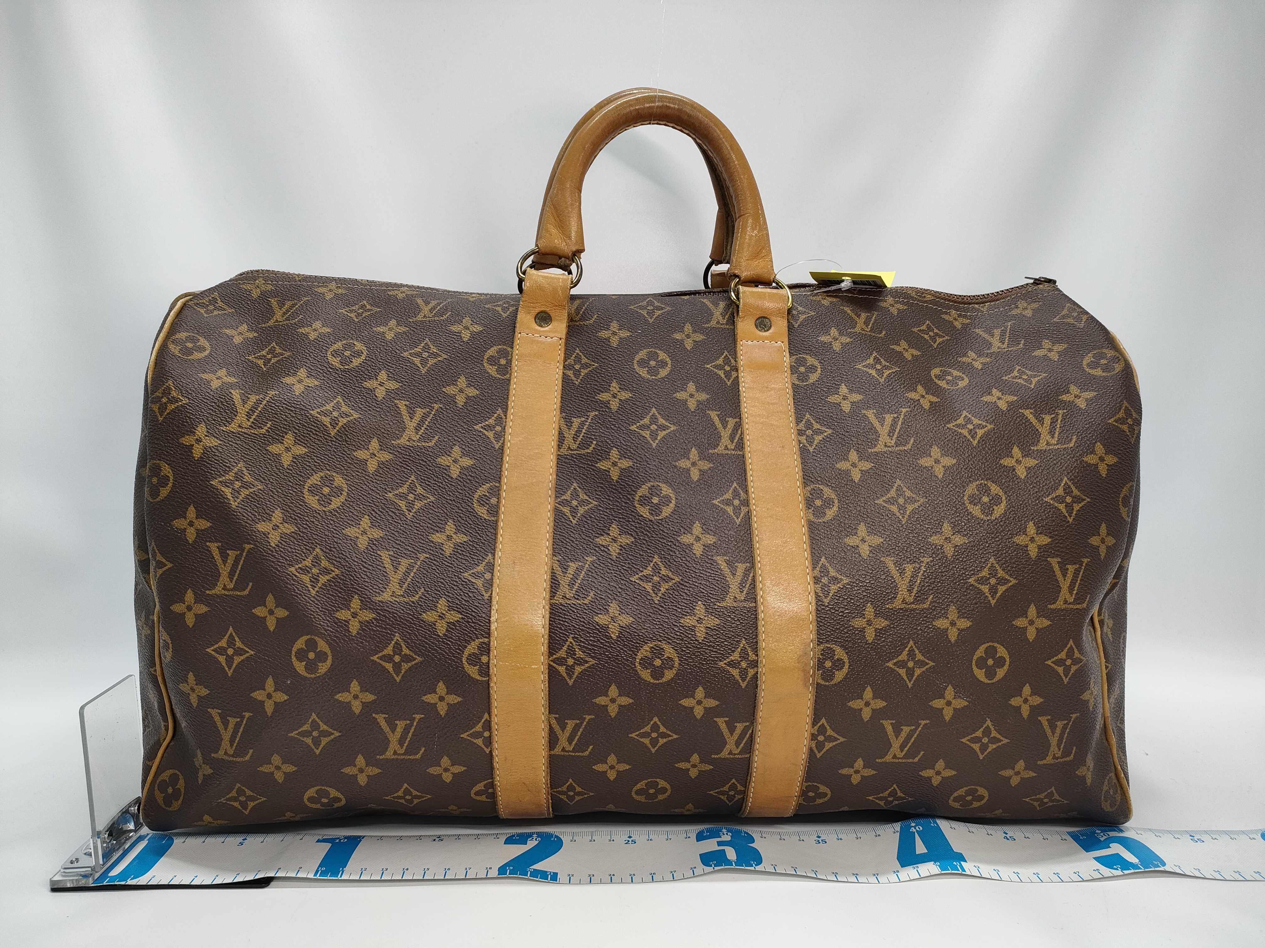 【水曜終了】(10229_0293)LOUIS VUITTON モノグラム キーポル50 USAモデル ボストンバッグ