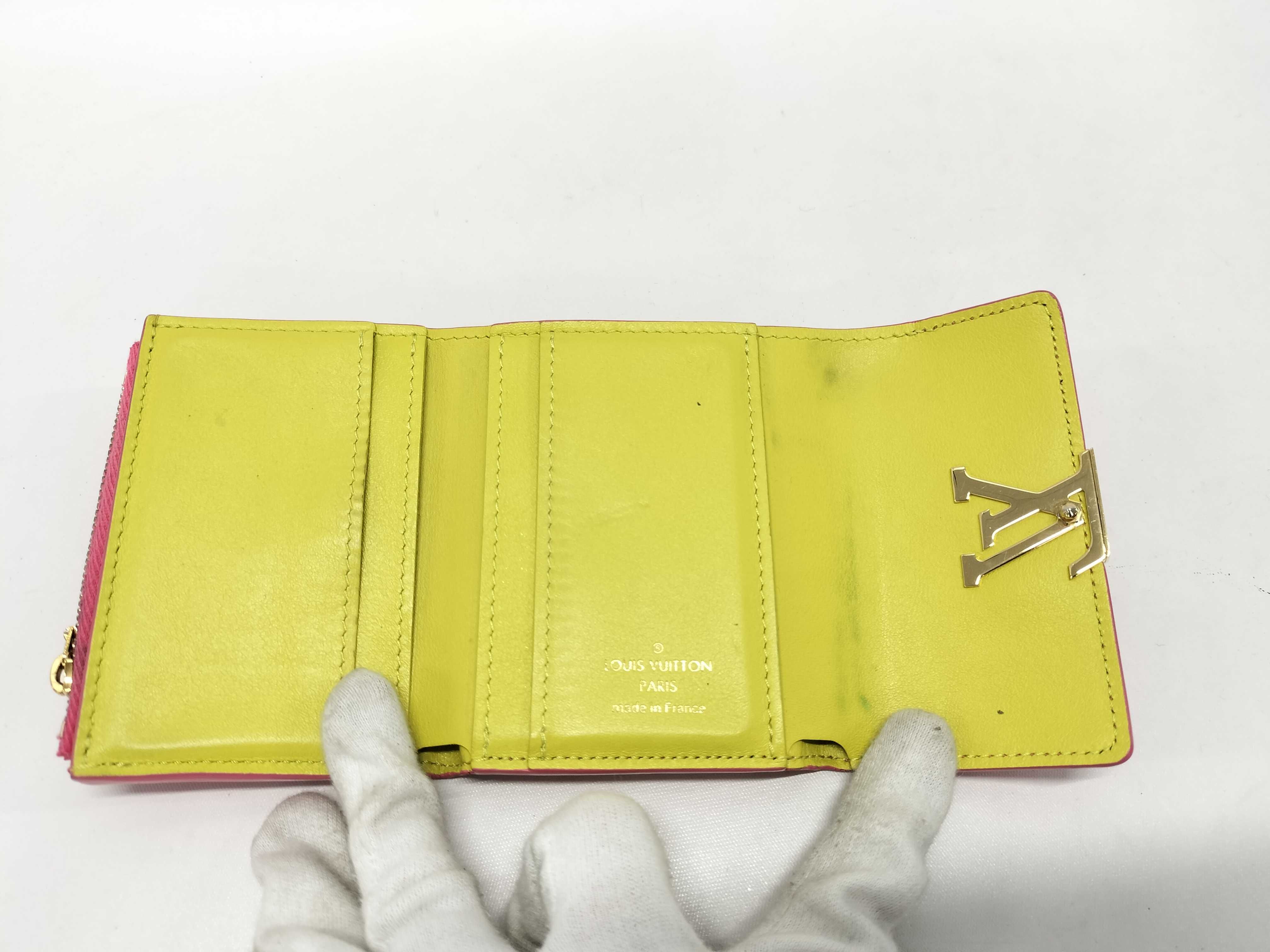 【水曜終了】(10229_0247)LOUIS VUITTON カプシーヌ ポルト 財布