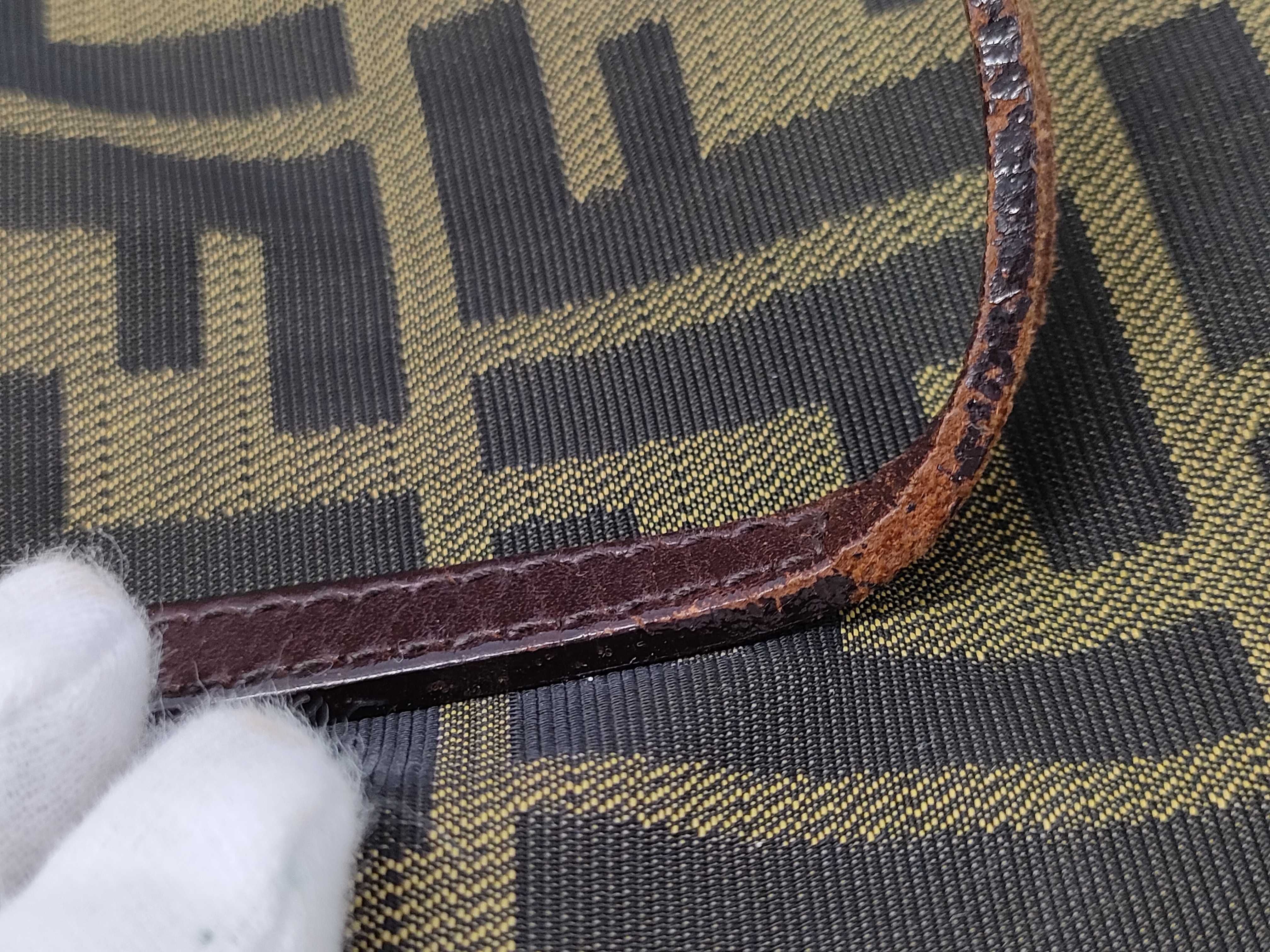 【水曜終了】(10230_0338)FENDI ズッカ柄 トート トートバッグ