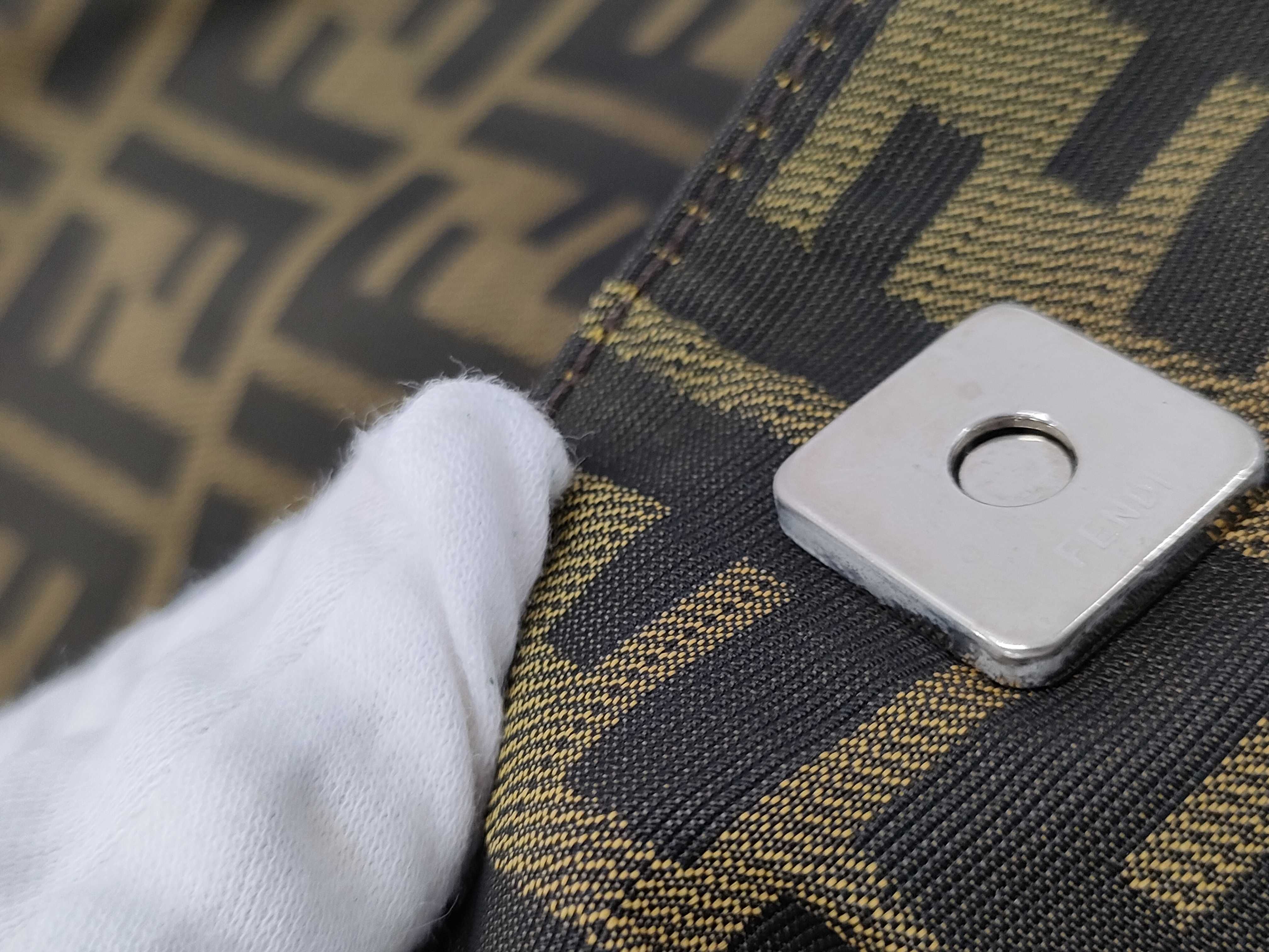 【水曜終了】(10230_0338)FENDI ズッカ柄 トート トートバッグ