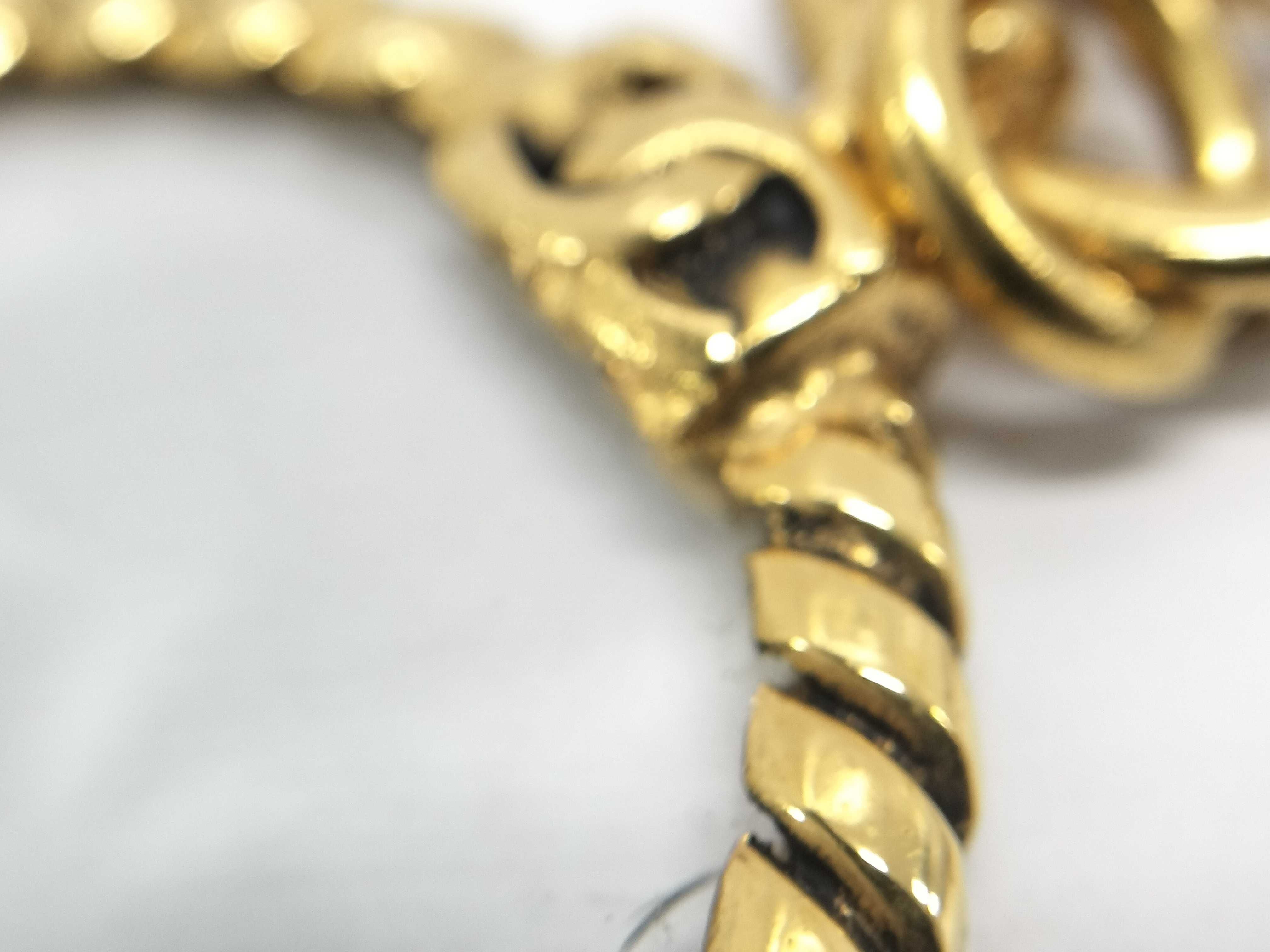 【水曜終了】(10228_0083)CHANEL ココチェーン ネックレス ネックレス
