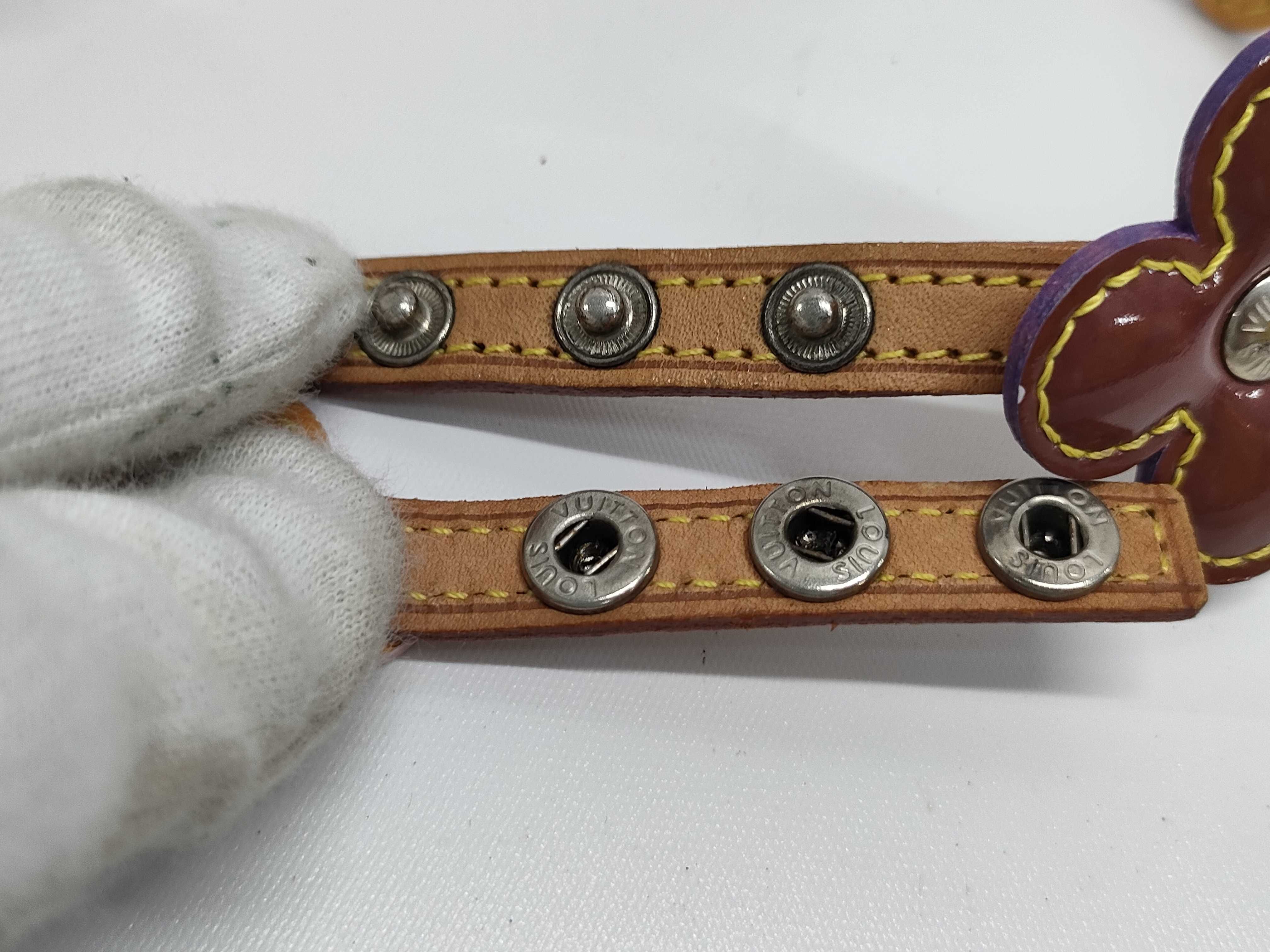 【水曜終了】(10229_0249)LOUIS VUITTON ヴェルニ フラワーレキシントン その他小物