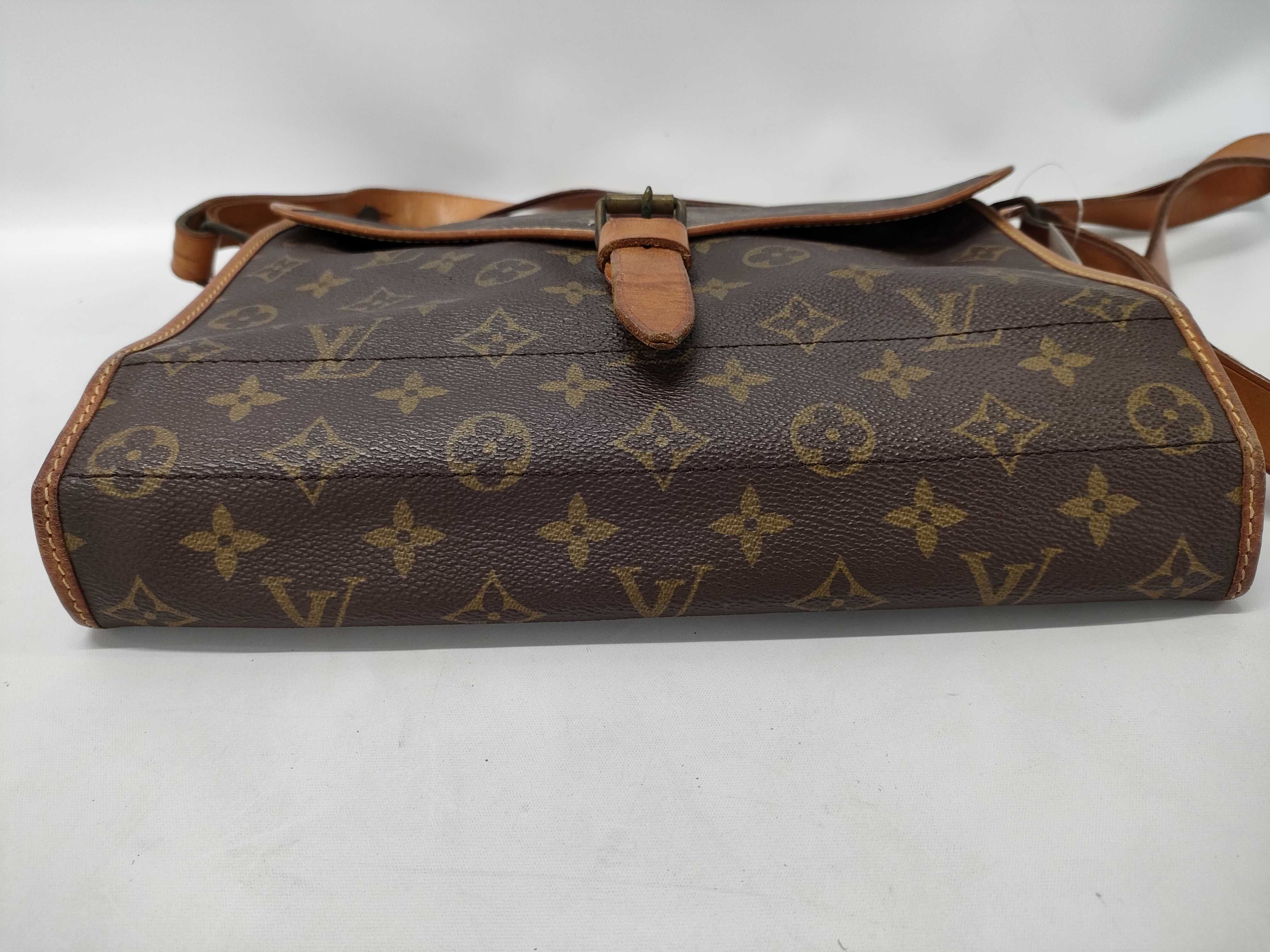 【水曜終了】(10229_0220)LOUIS VUITTON モノグラム ポルタブルセルヴェット ショルダーバッグ