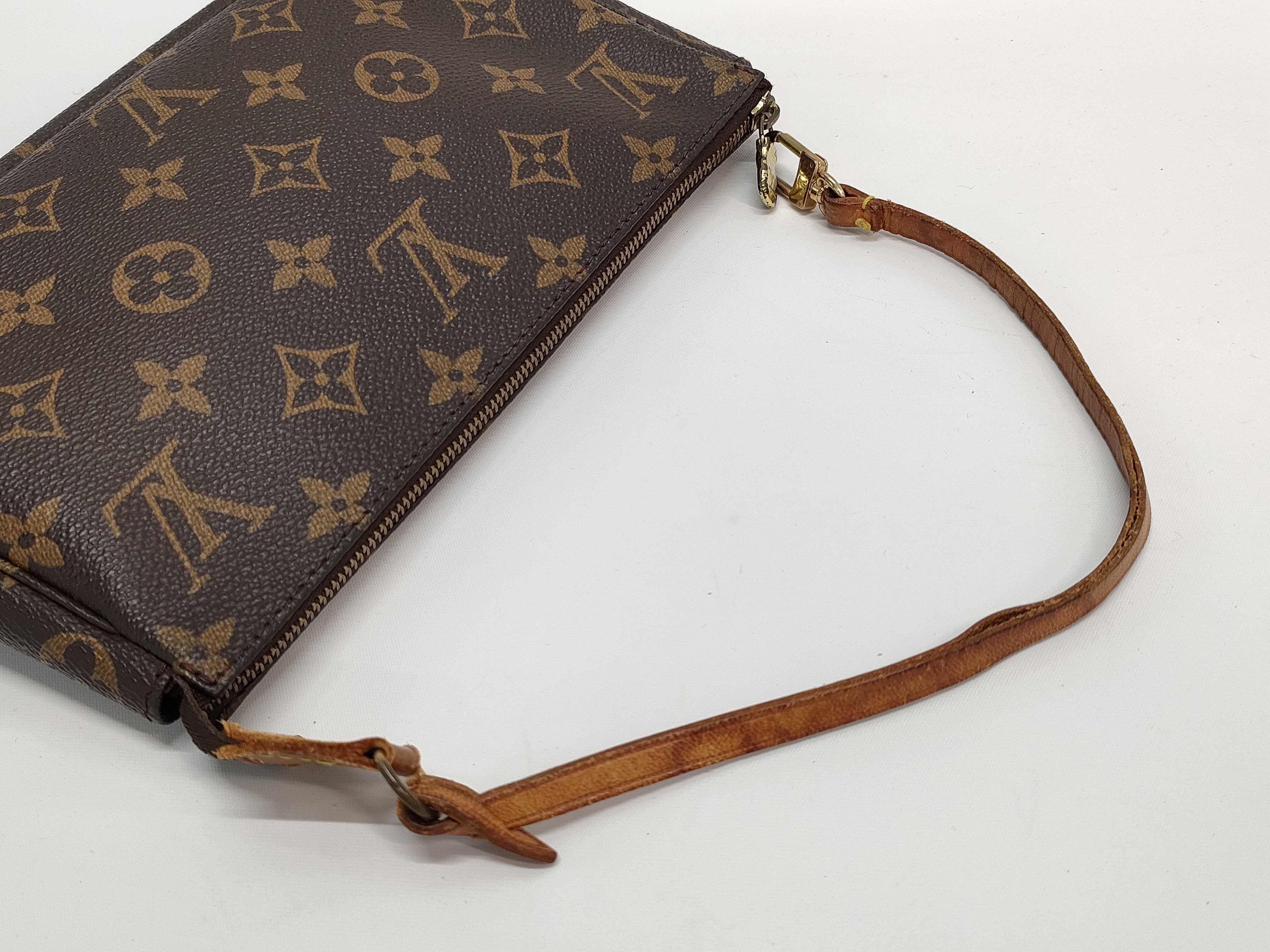 【水曜終了】(10229_0221)LOUIS VUITTON モノグラム M40712 ポシェット・アクセソワール ハンドバッグ
