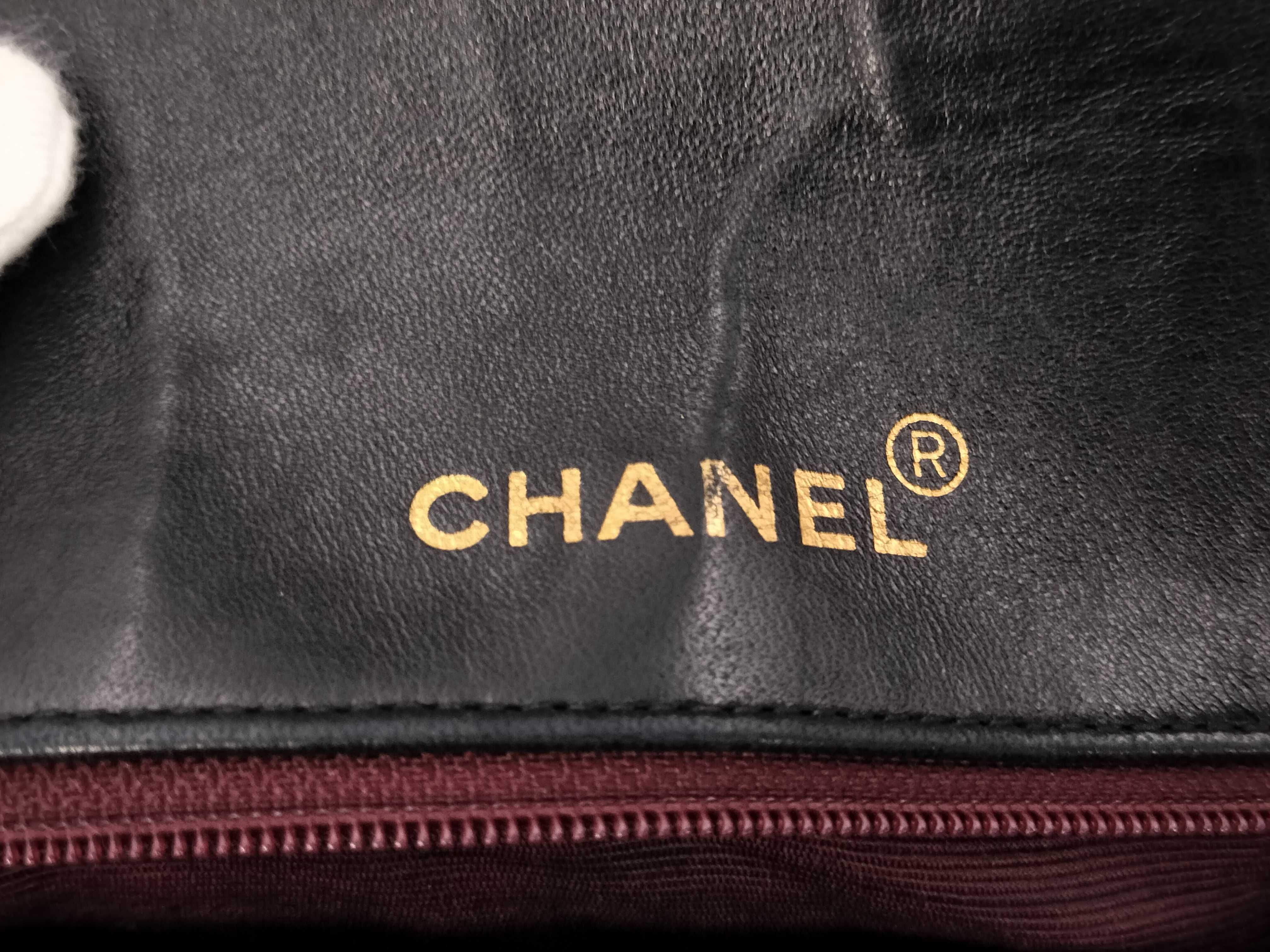 【水曜終了】(10217_0417)CHANEL ラムスキン ダイアナ ショルダーバッグ