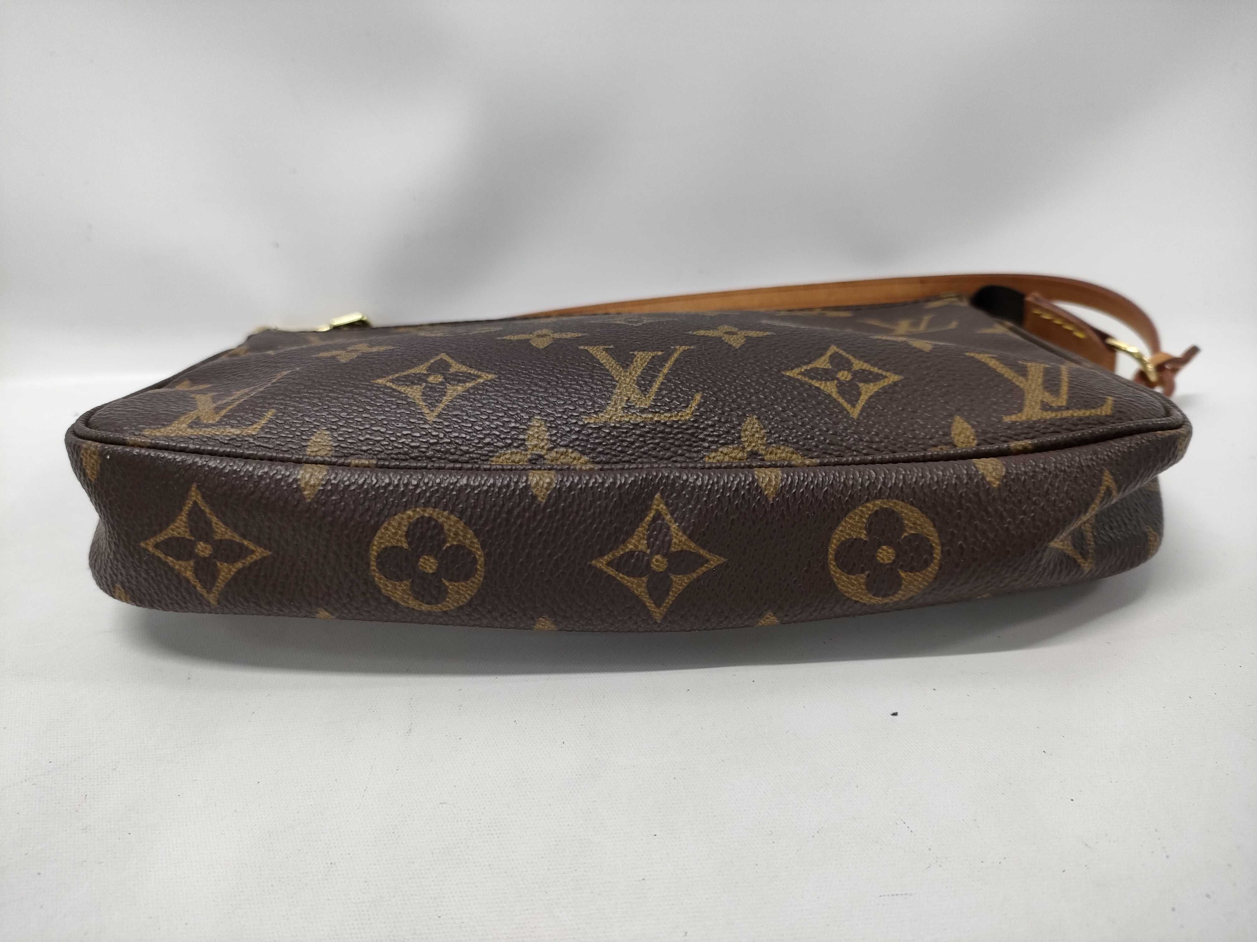 【水曜終了】(10229_0222)LOUIS VUITTON モノグラム M40712 ポシェット・アクセソワール ポーチ