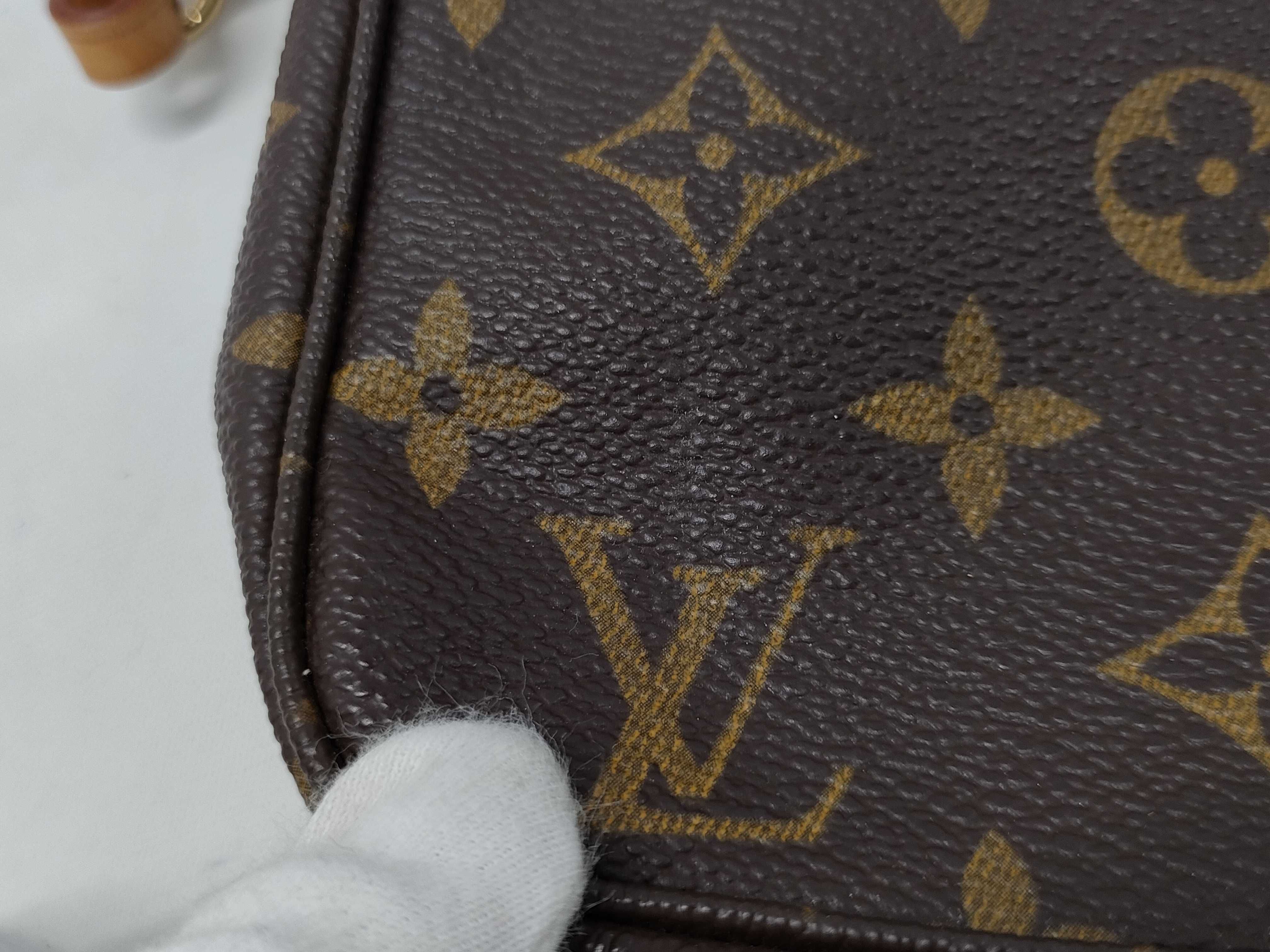 【水曜終了】(10229_0222)LOUIS VUITTON モノグラム M40712 ポシェット・アクセソワール ポーチ