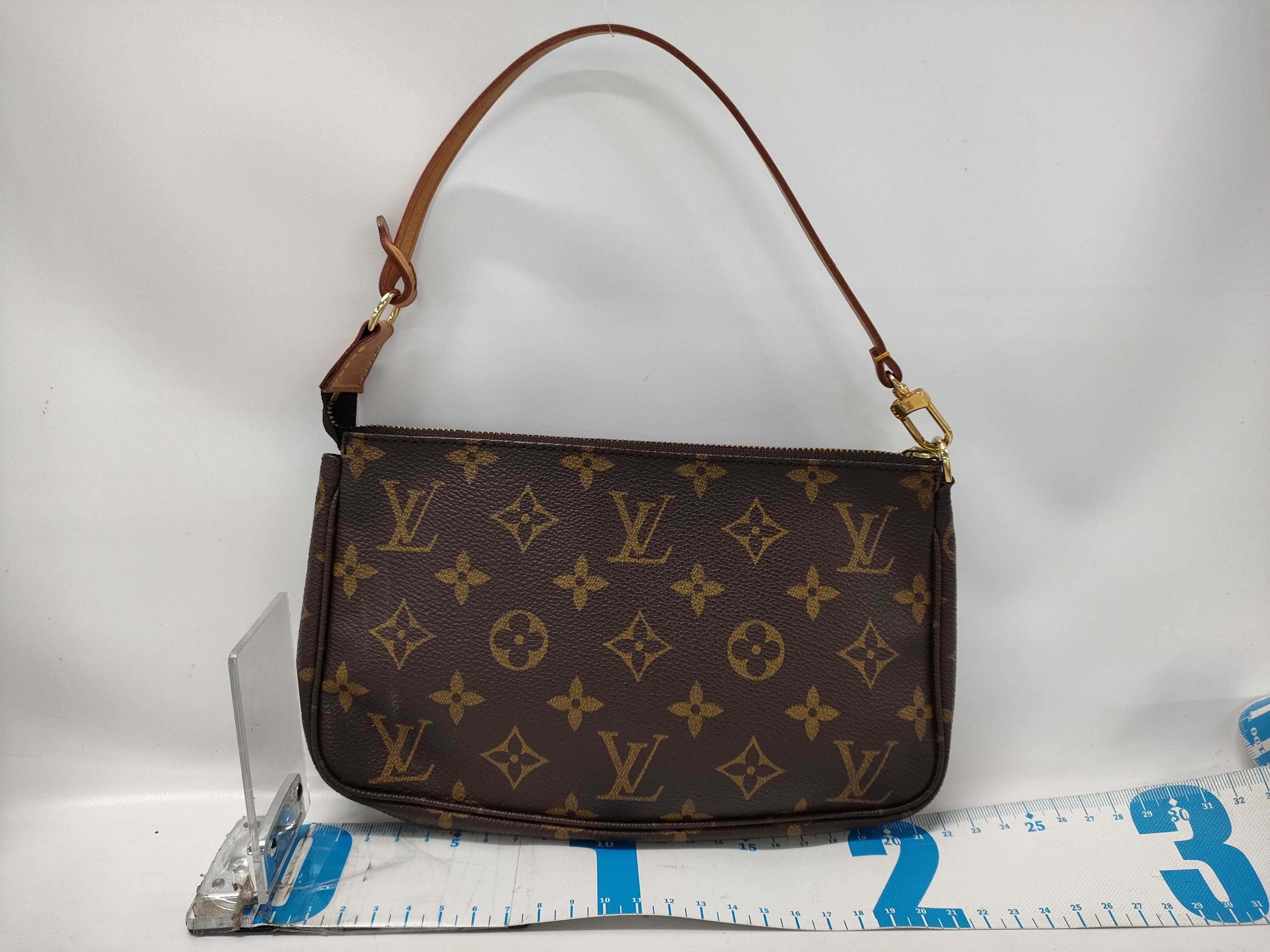 【水曜終了】(10229_0222)LOUIS VUITTON モノグラム M40712 ポシェット・アクセソワール ポーチ
