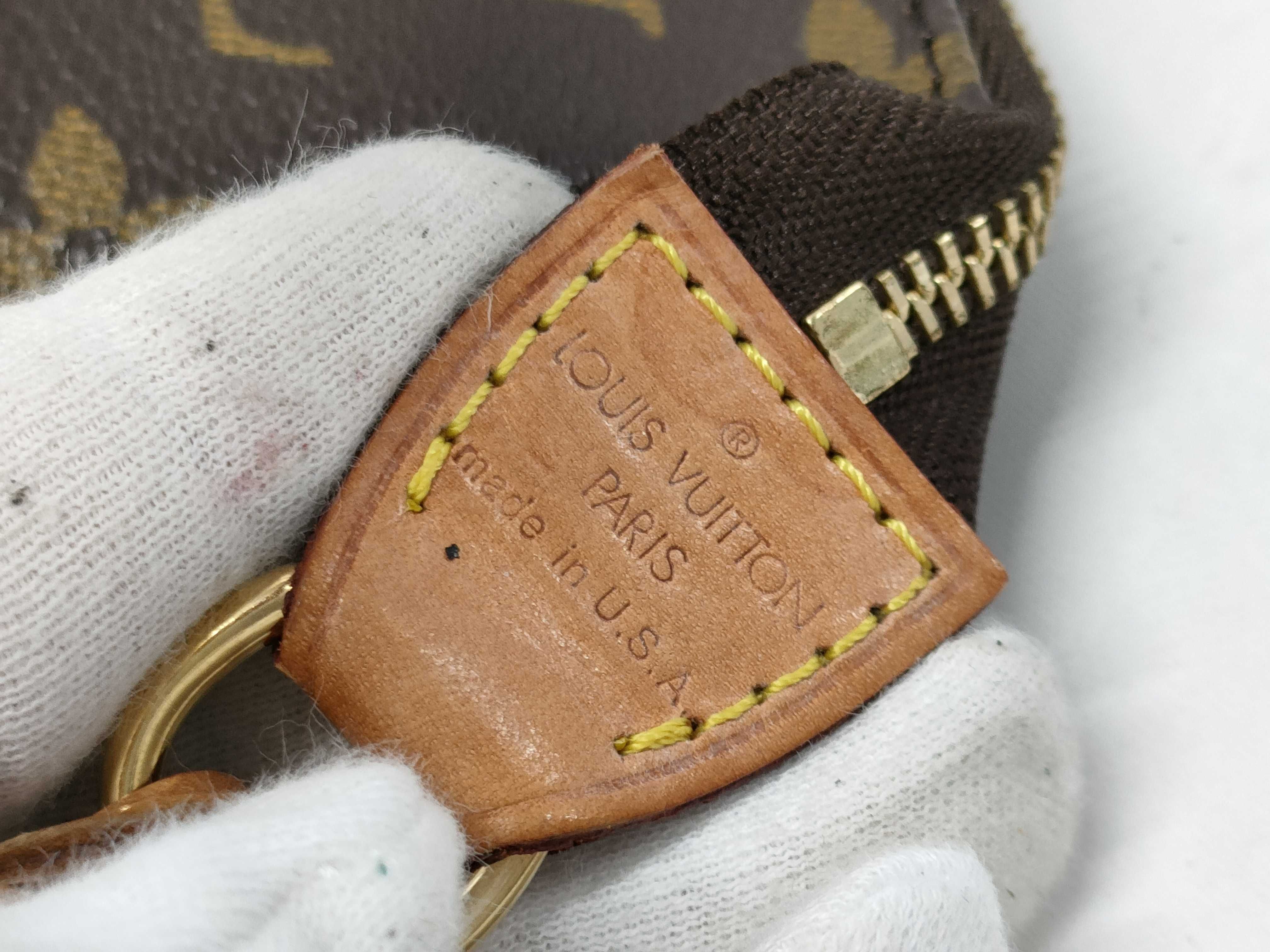 【水曜終了】(10229_0222)LOUIS VUITTON モノグラム M40712 ポシェット・アクセソワール ポーチ