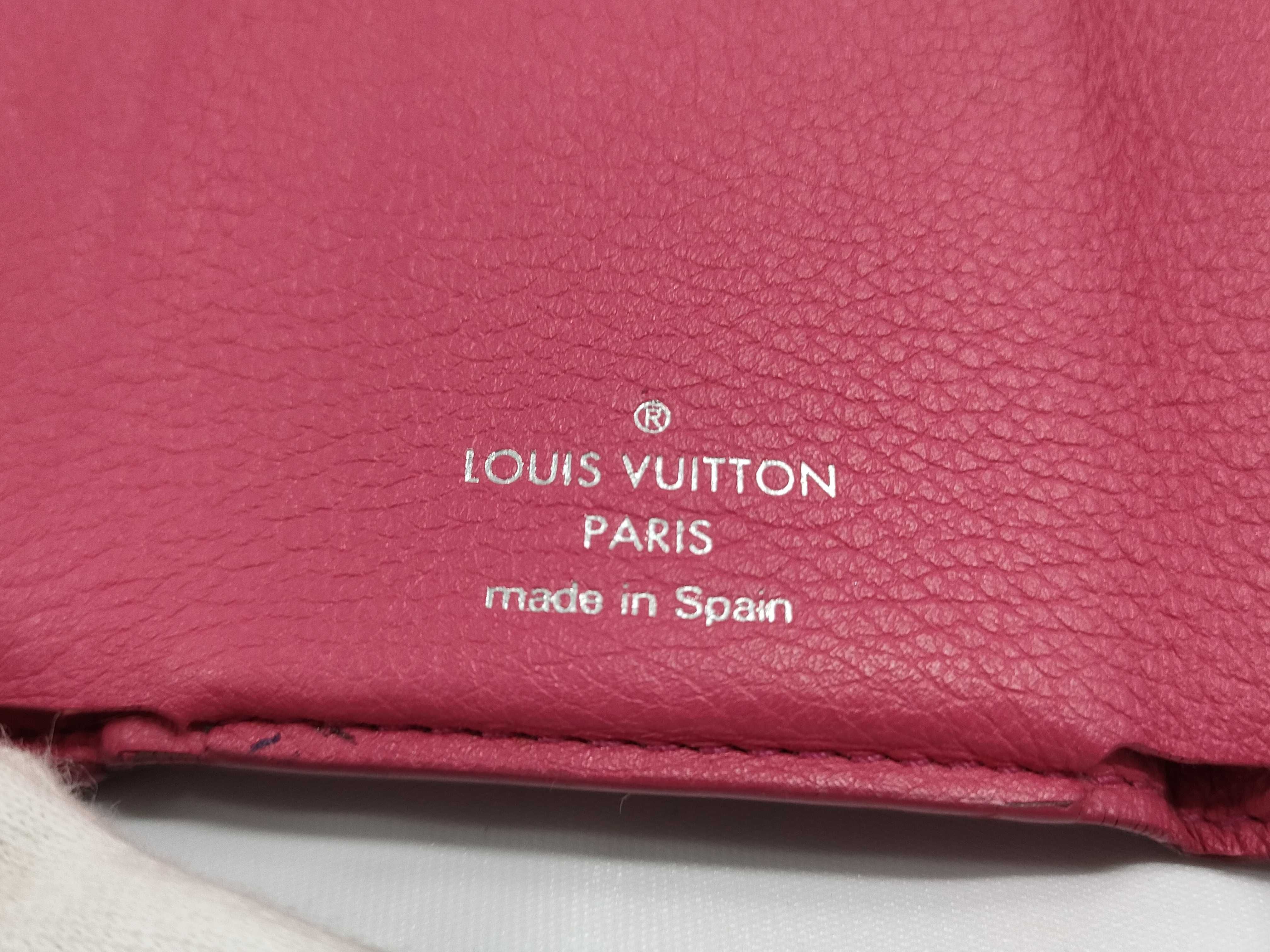 【水曜終了】(10229_0446)LOUIS VUITTON ポルトフォイユ・ロックミニ ピンク 金具変形 財布