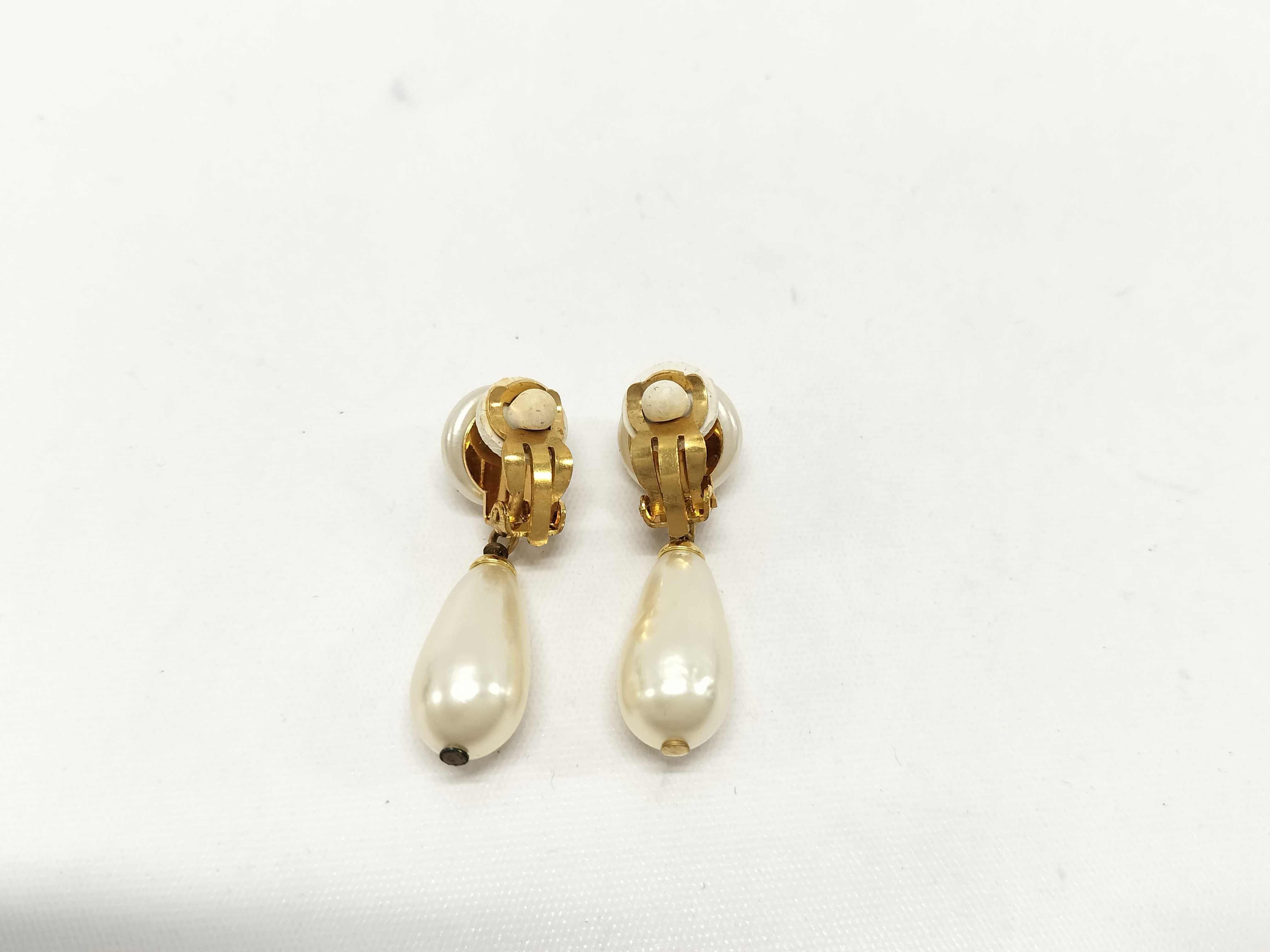 【水曜終了】(10228_0084)CHANEL フェイクパール イヤリング イヤリング