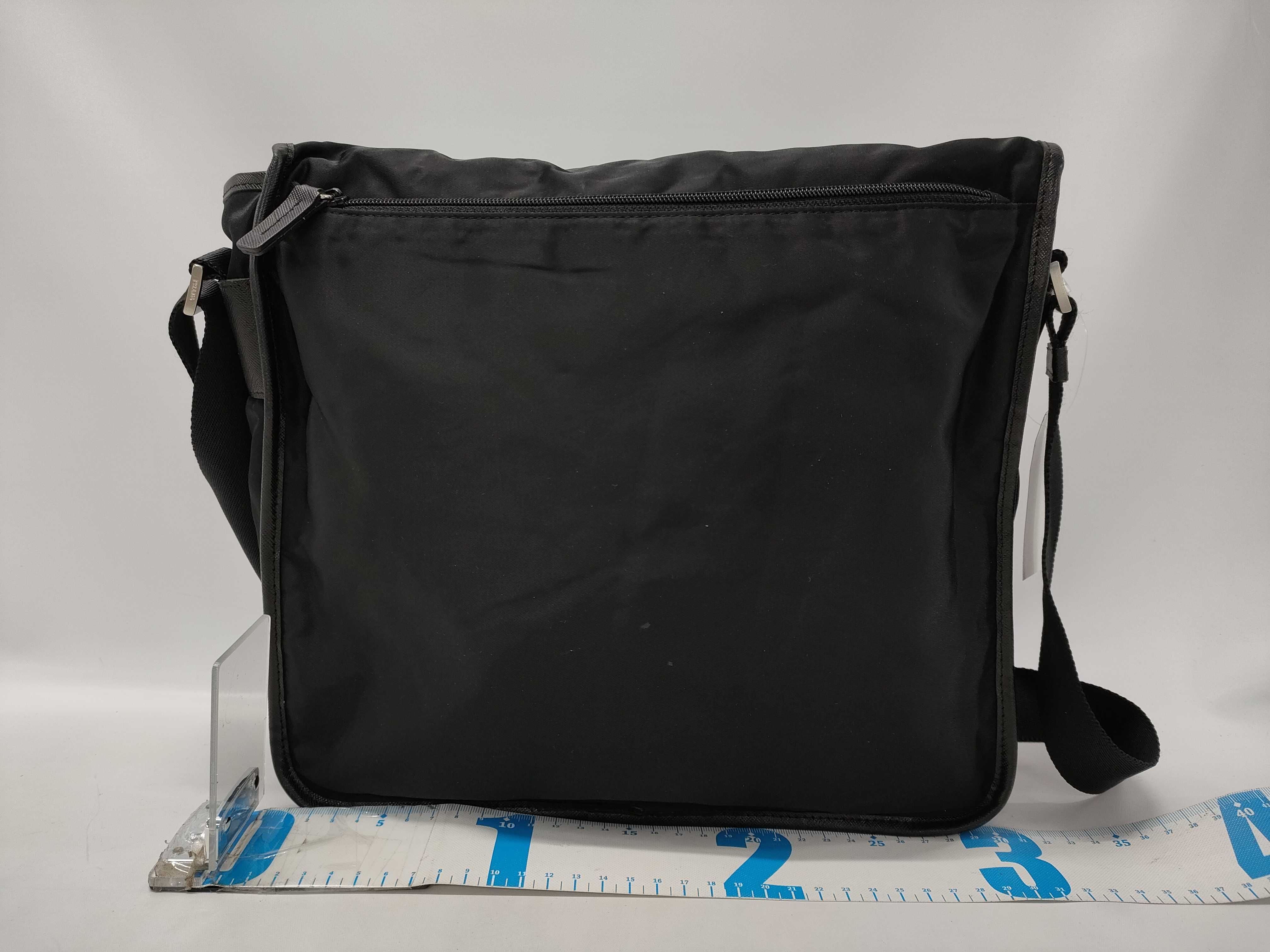 【水曜終了】(10230_0269)PRADA ナイロン メッセンジャーバッグ サフィアーノ ショルダーバッグ