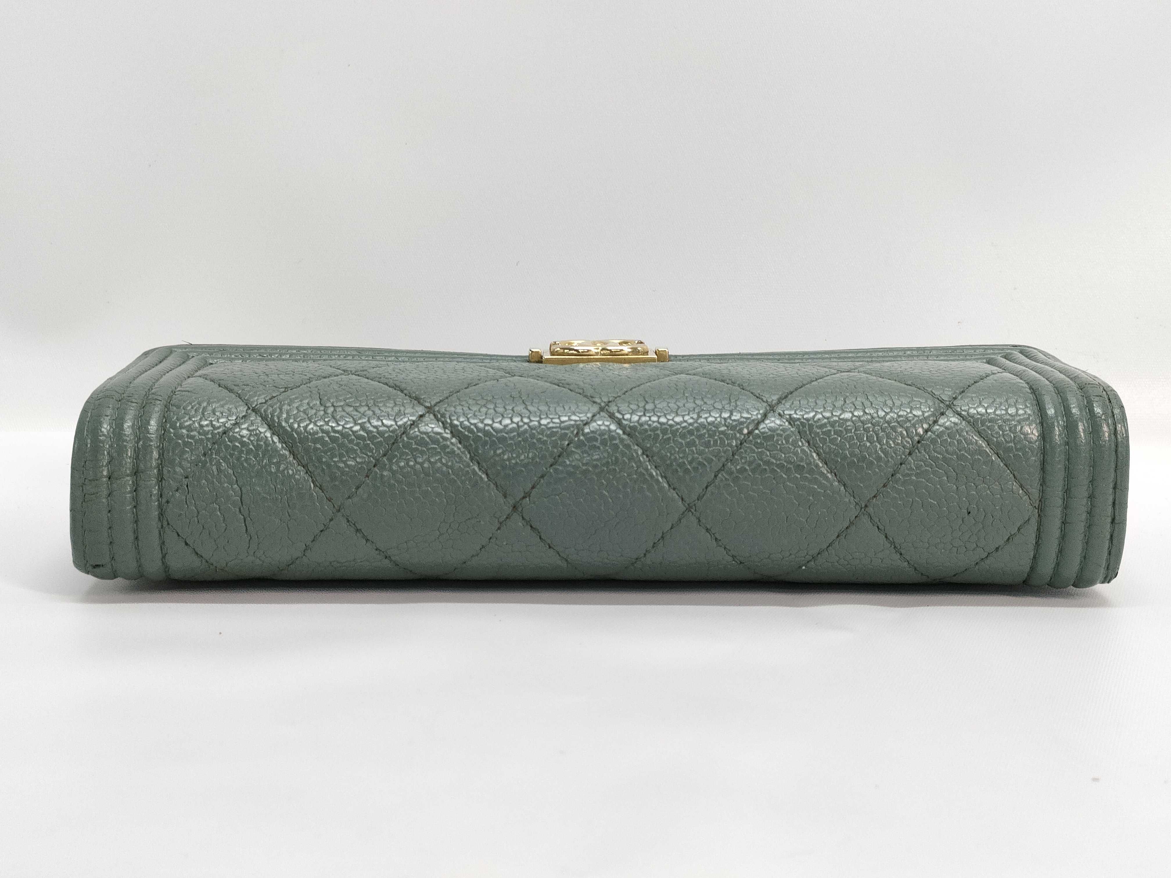 【水曜終了】(10228_0094)CHANEL ボーイシャネル 財布