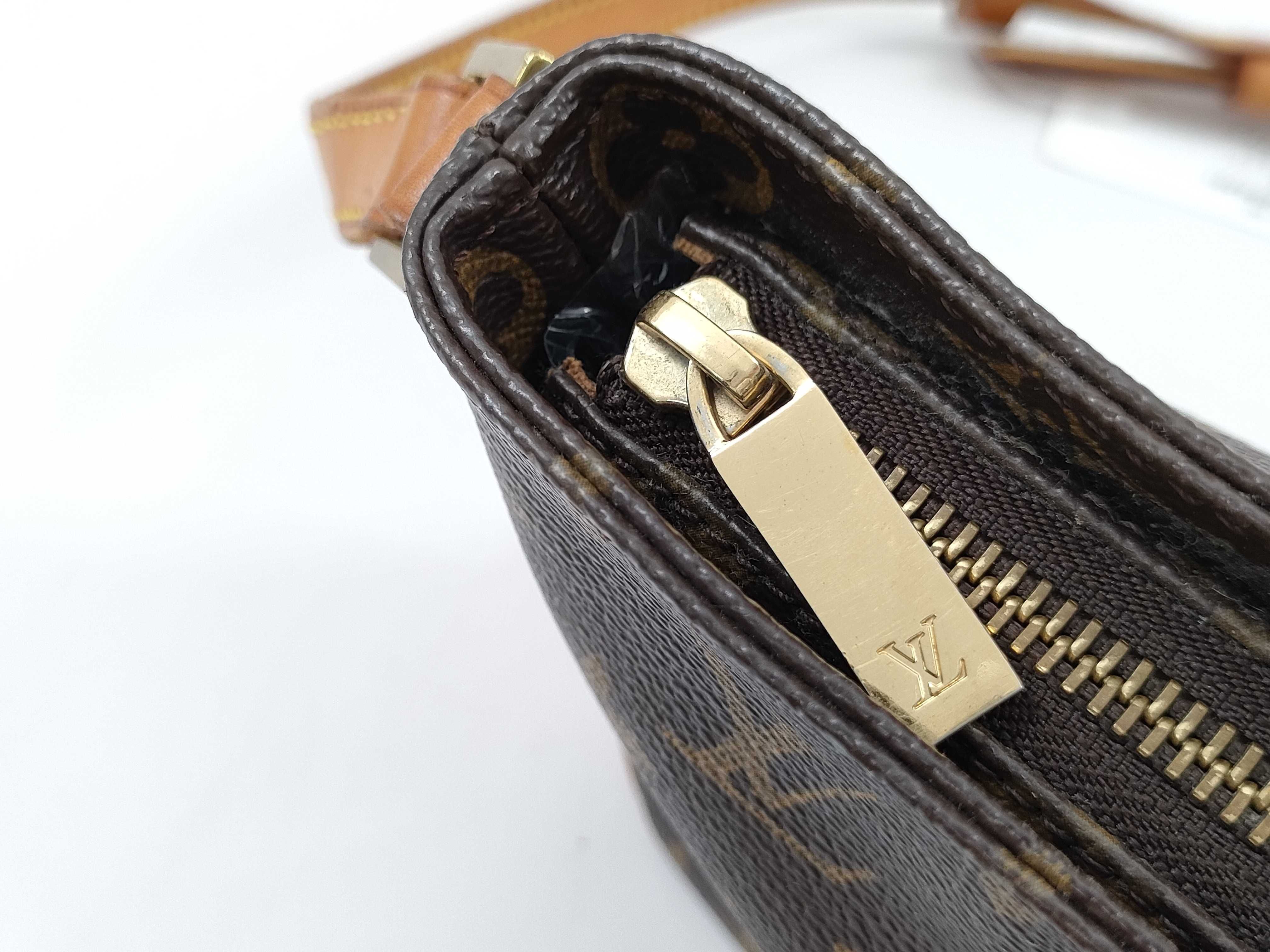 【水曜終了】(10229_0409)LOUIS VUITTON モノグラム M51240 トロター ショルダーバッグ