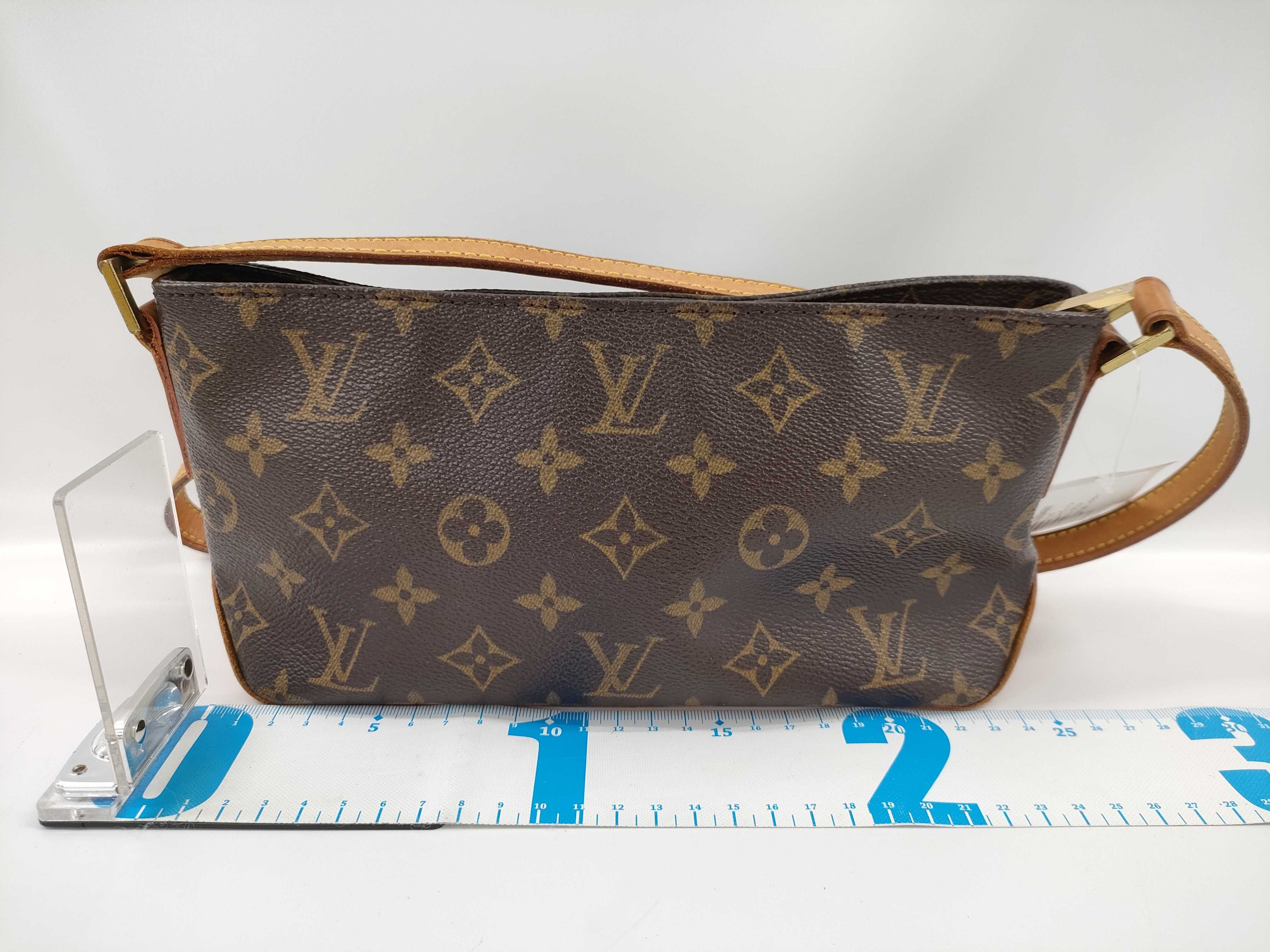 【水曜終了】(10229_0409)LOUIS VUITTON モノグラム M51240 トロター ショルダーバッグ