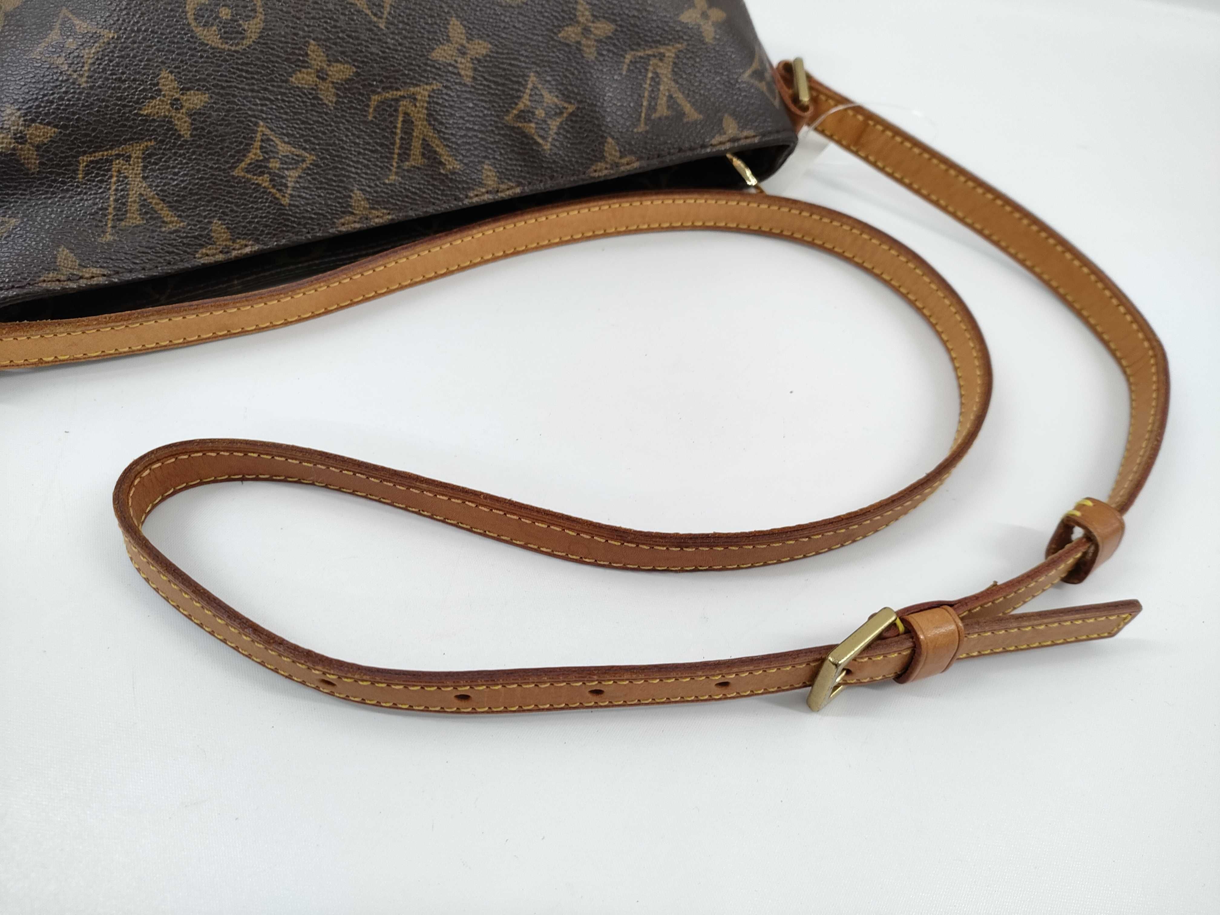 【水曜終了】(10229_0409)LOUIS VUITTON モノグラム M51240 トロター ショルダーバッグ