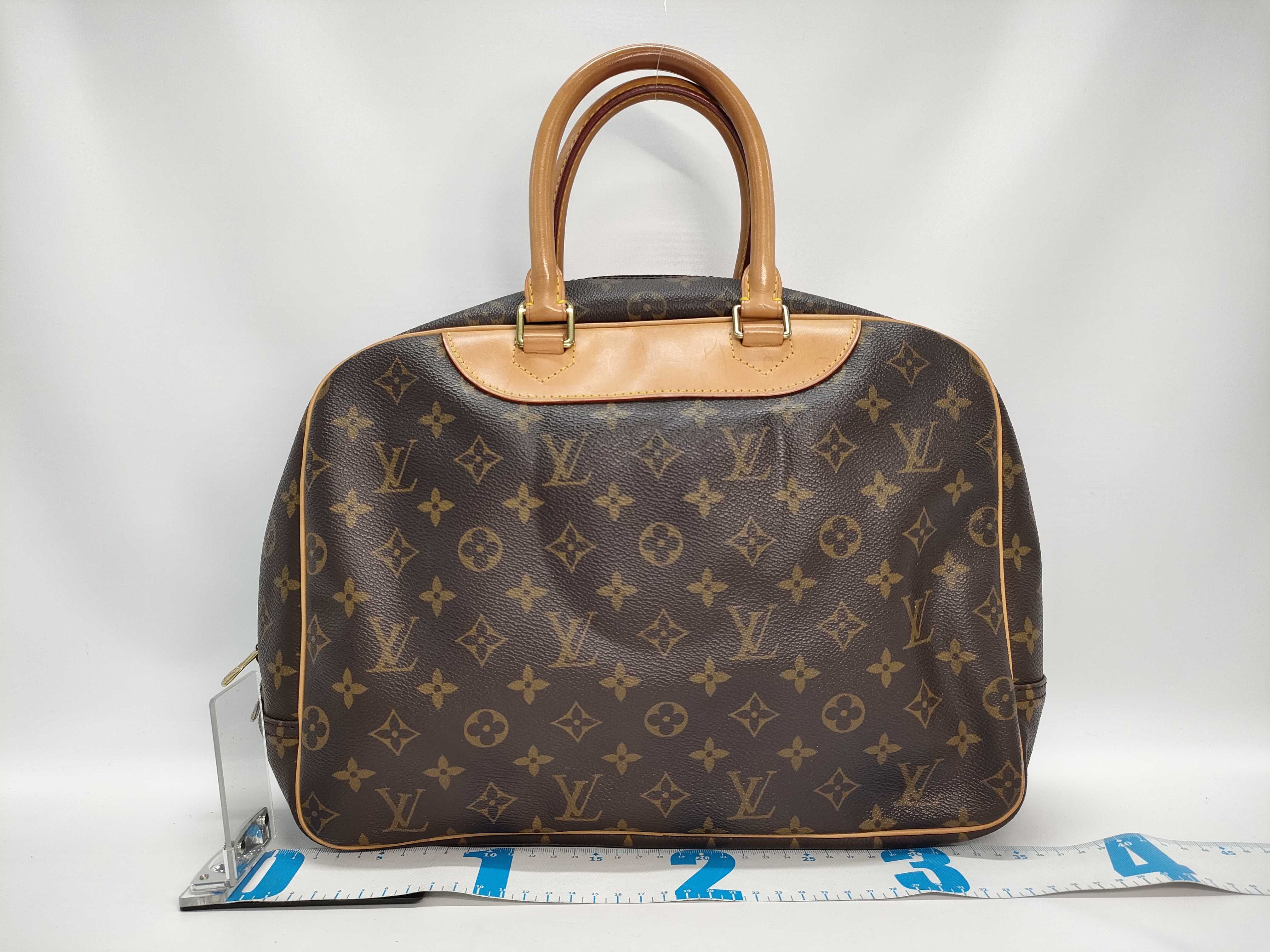 【水曜終了】(10229_0295)LOUIS VUITTON モノグラム M47270 ドーヴィル ハンドバッグ