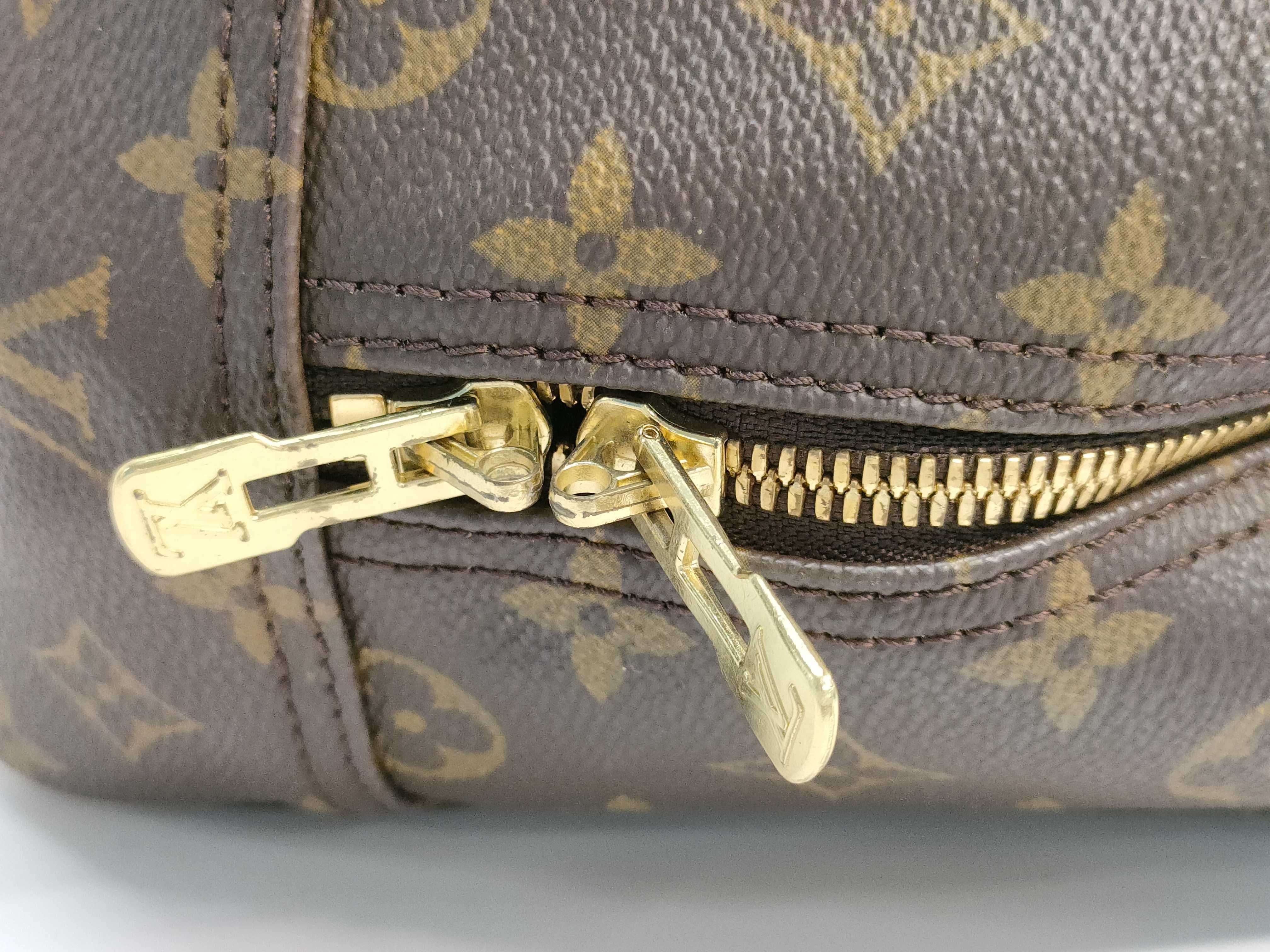 【水曜終了】(10229_0295)LOUIS VUITTON モノグラム M47270 ドーヴィル ハンドバッグ