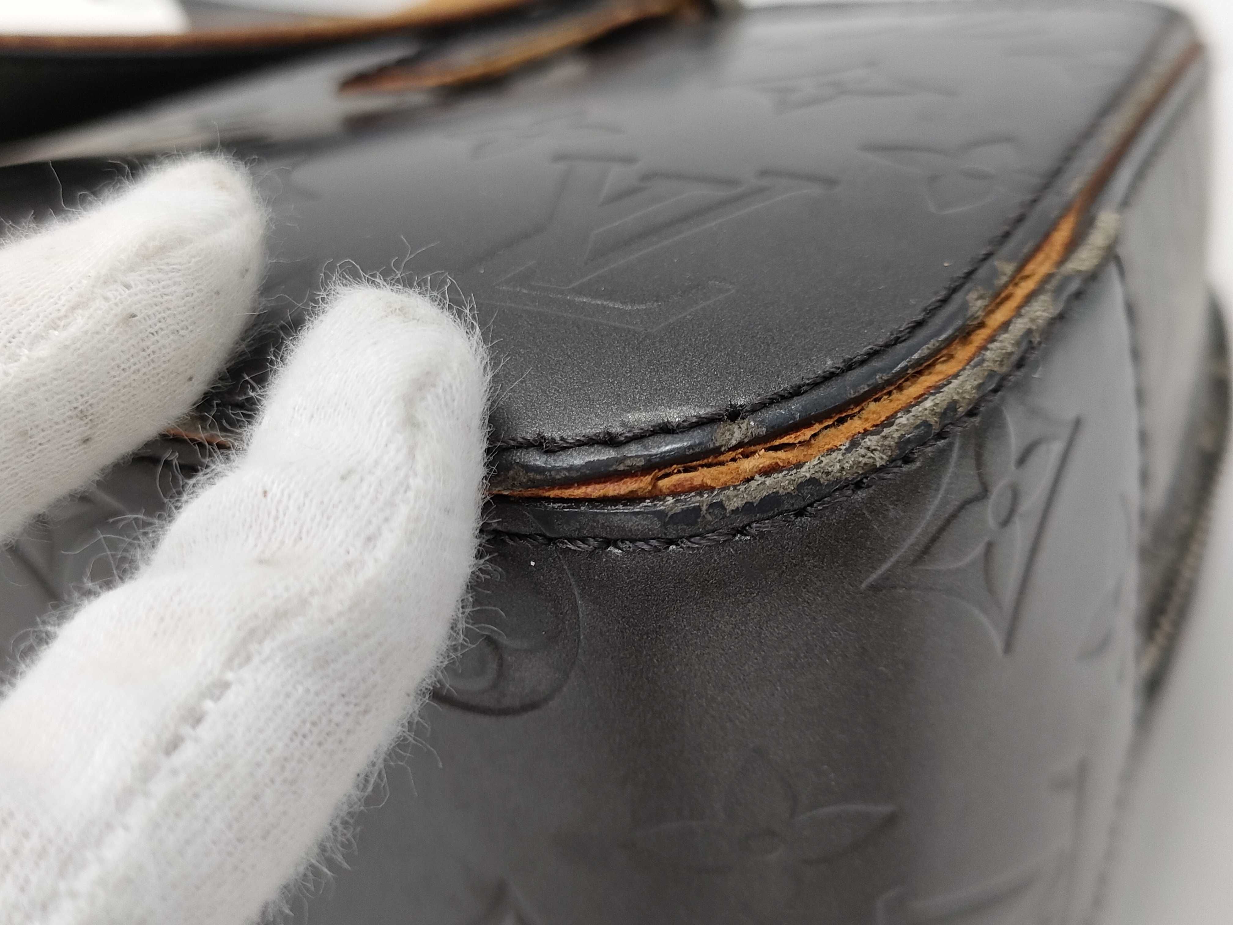 【水曜終了】(10229_0454)LOUIS VUITTON モノグラム マット M55172 シェルトン ハンドバッグ