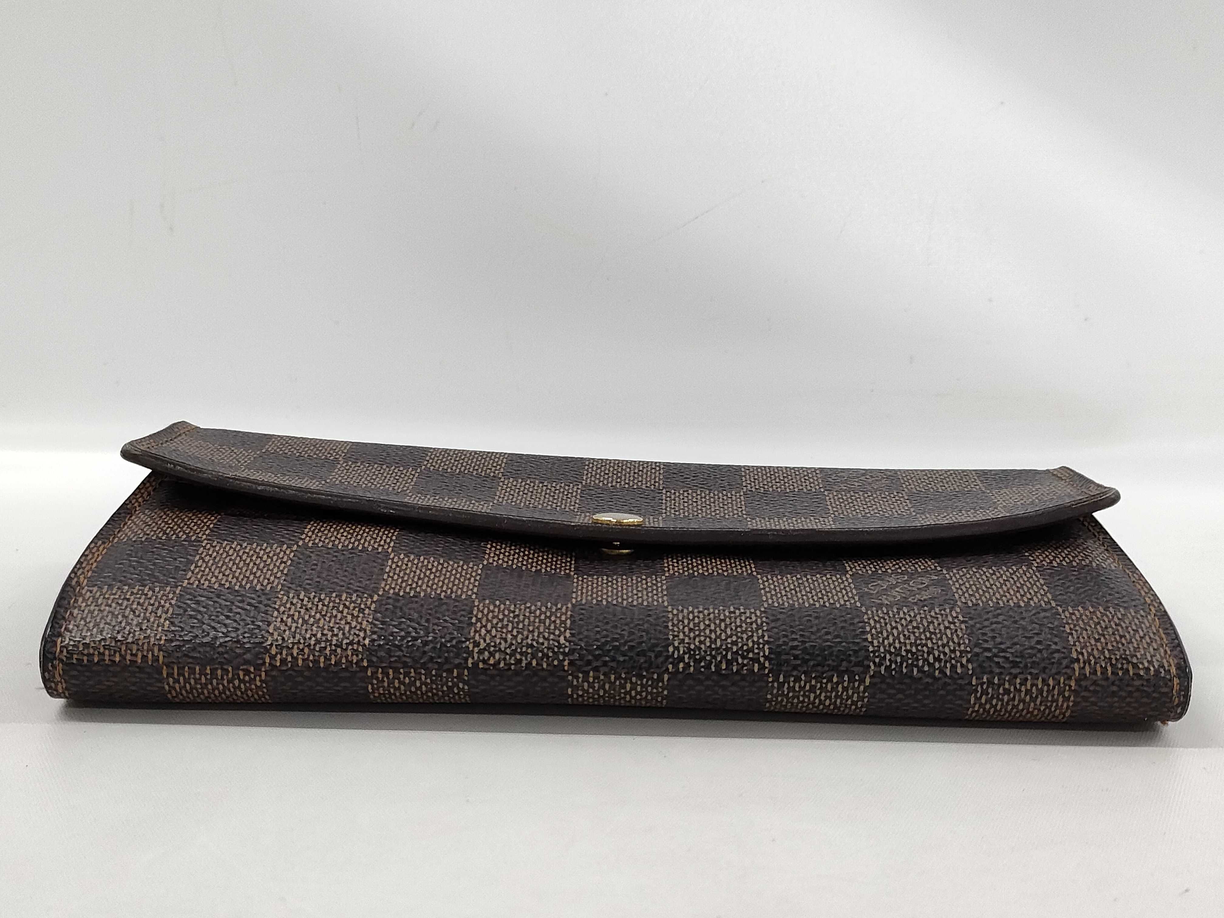 【水曜終了】(10229_0256)LOUIS VUITTON ダミエ ポルトフォイユ・サラ 財布