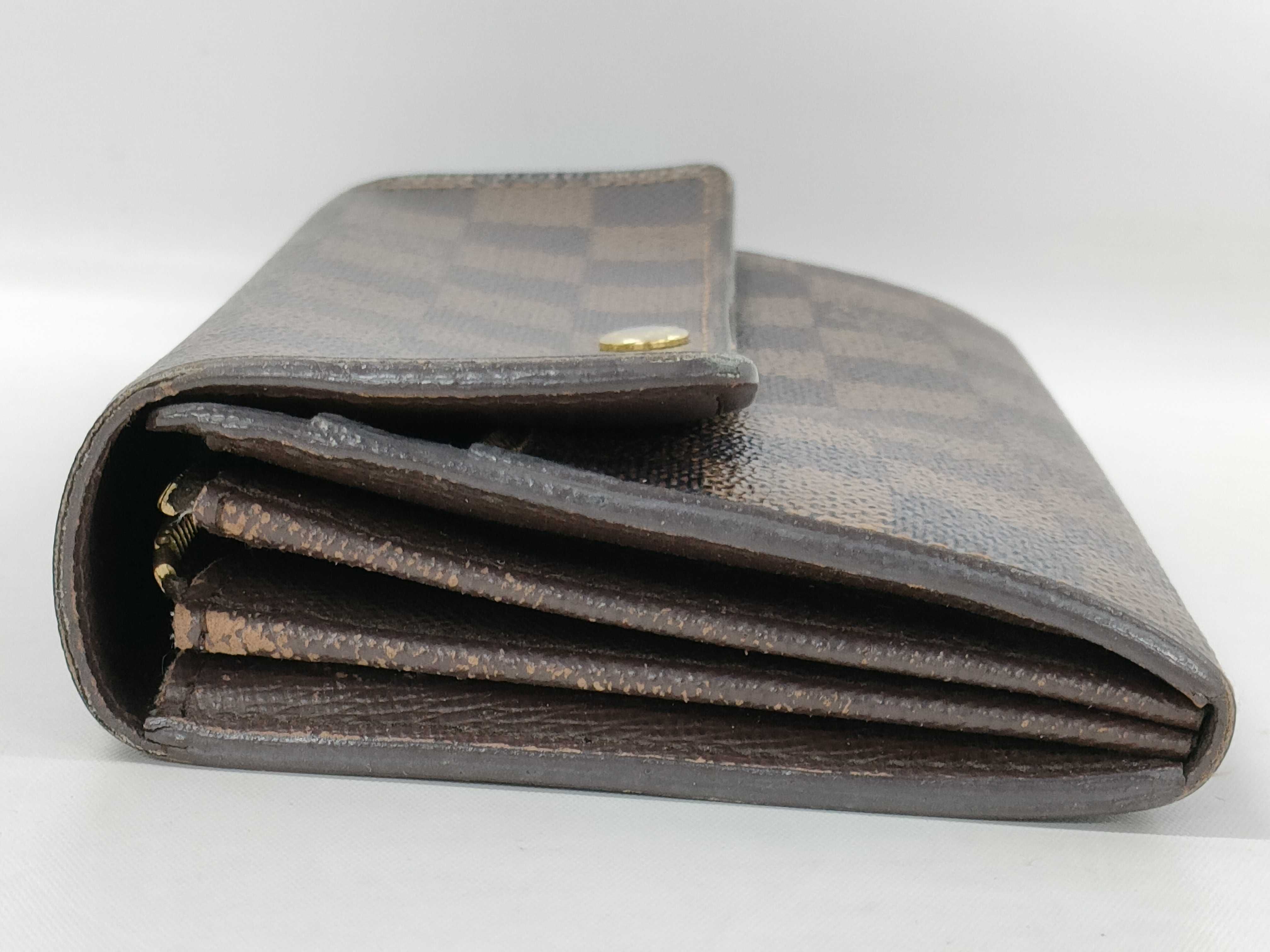 【水曜終了】(10229_0256)LOUIS VUITTON ダミエ ポルトフォイユ・サラ 財布