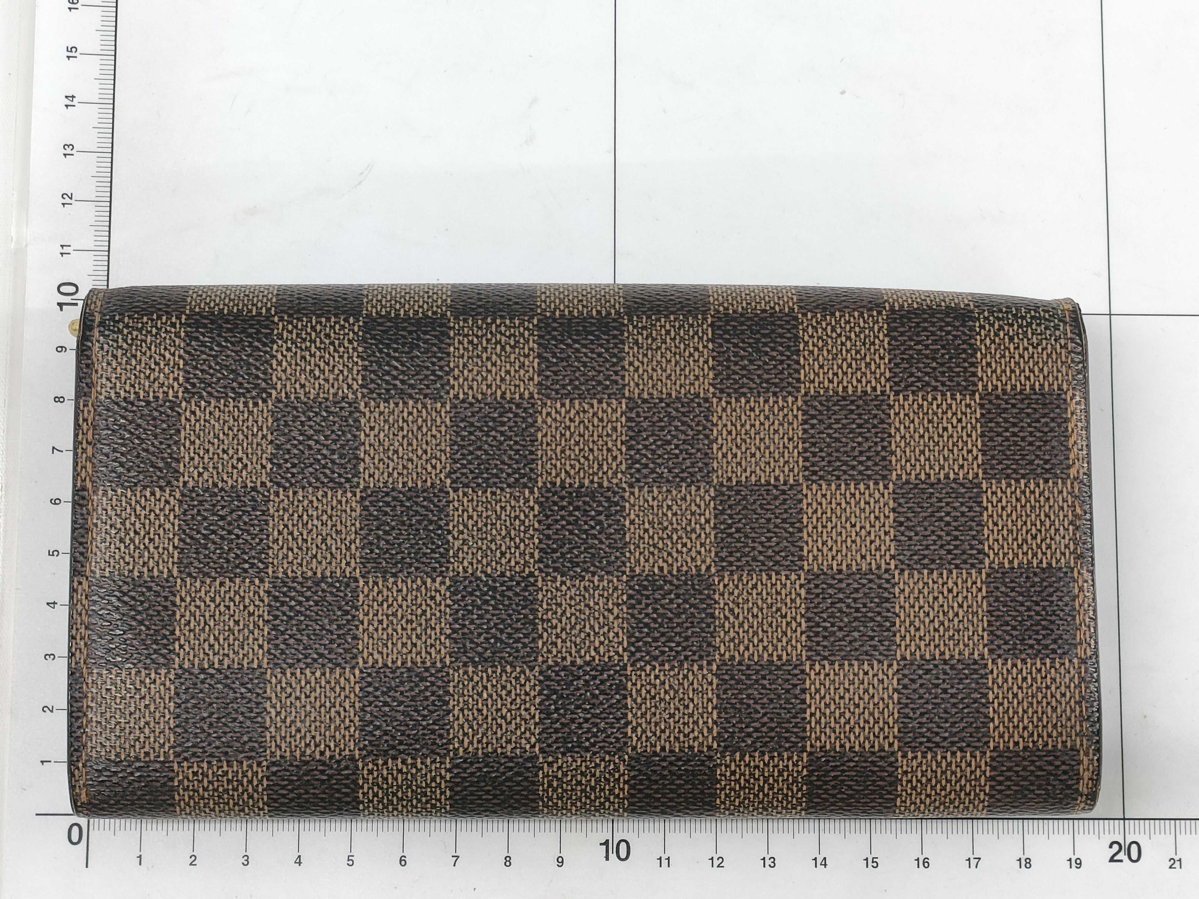 【水曜終了】(10229_0256)LOUIS VUITTON ダミエ ポルトフォイユ・サラ 財布
