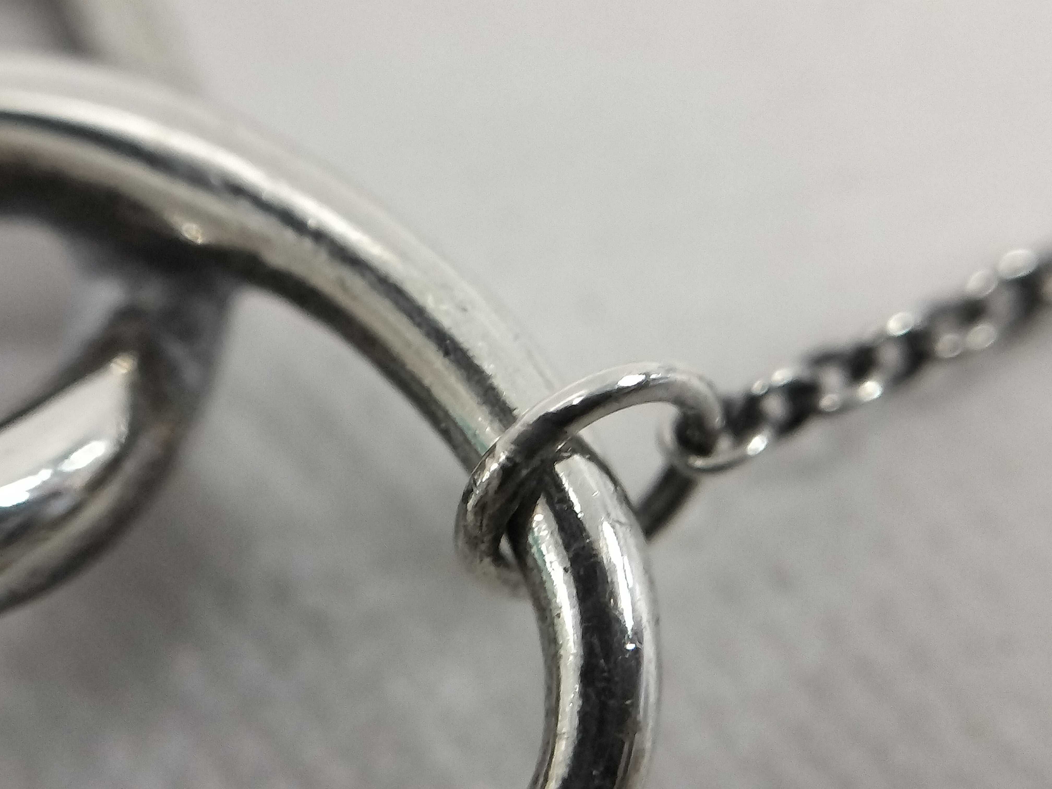 【水曜終了】(10221_0481)Tiffany&Co. ダブルループネックレス ネックレス