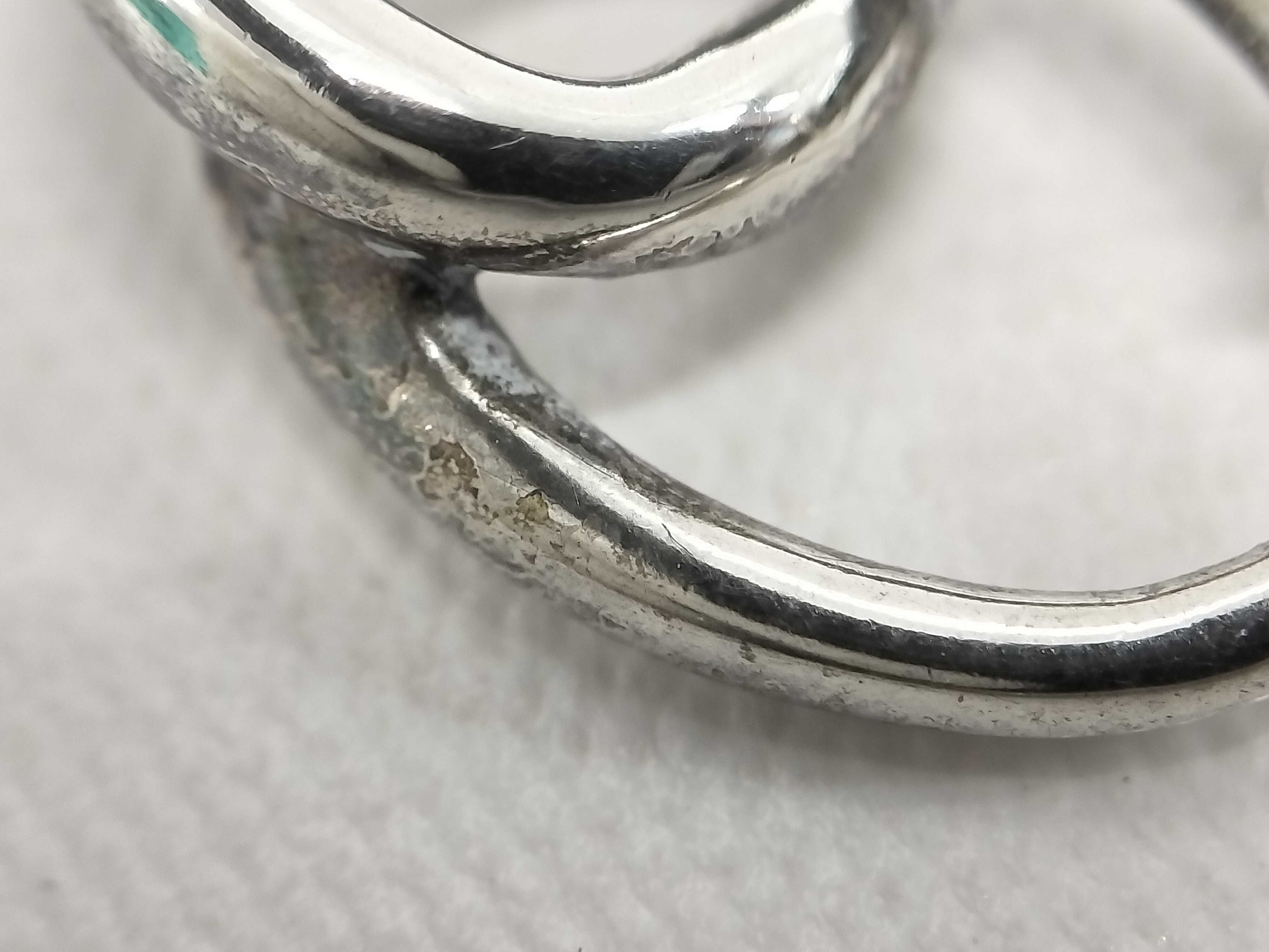 【水曜終了】(10221_0481)Tiffany&Co. ダブルループネックレス ネックレス