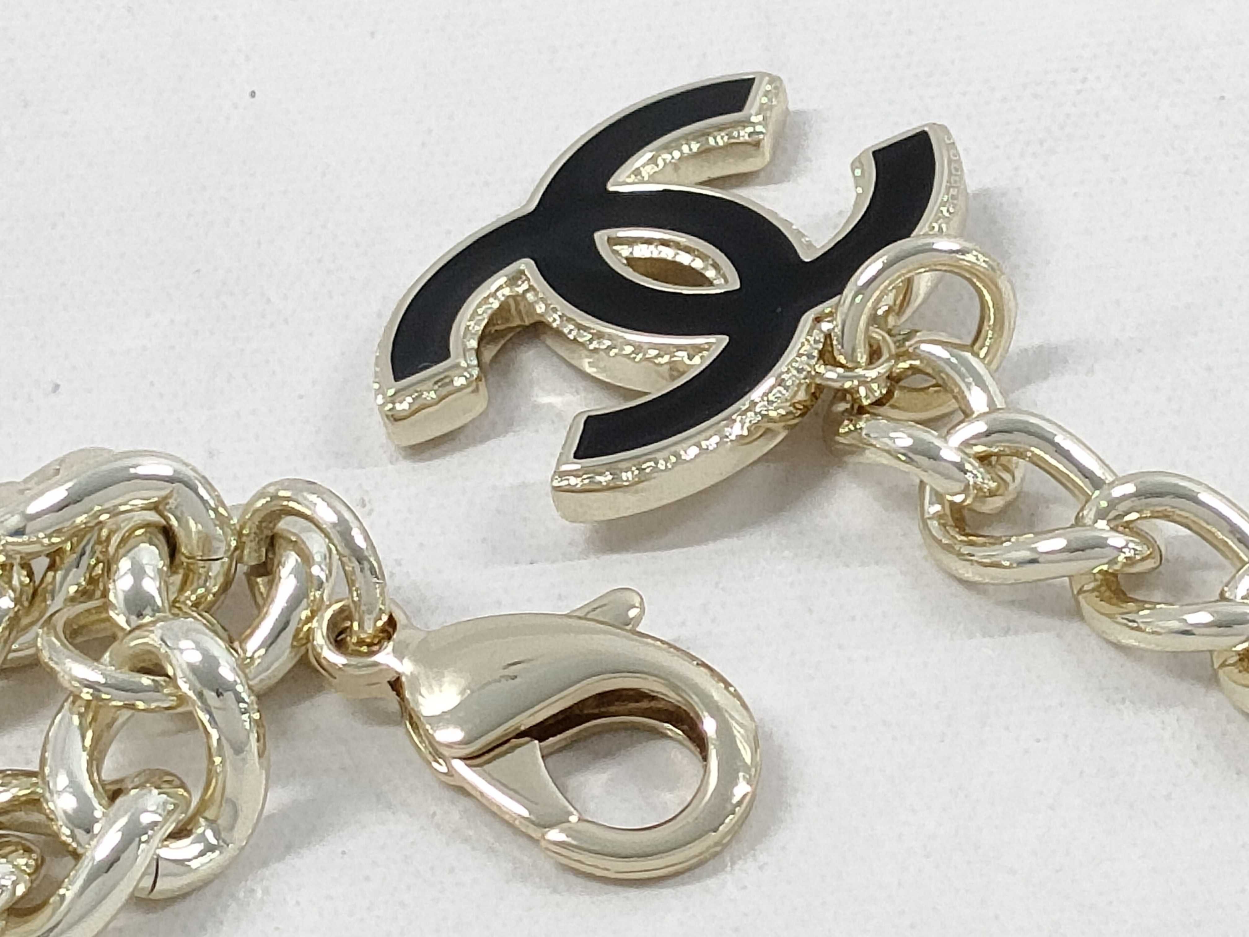 【水曜終了】(10217_0006)CHANEL B22/A チェーンベルト ベルト