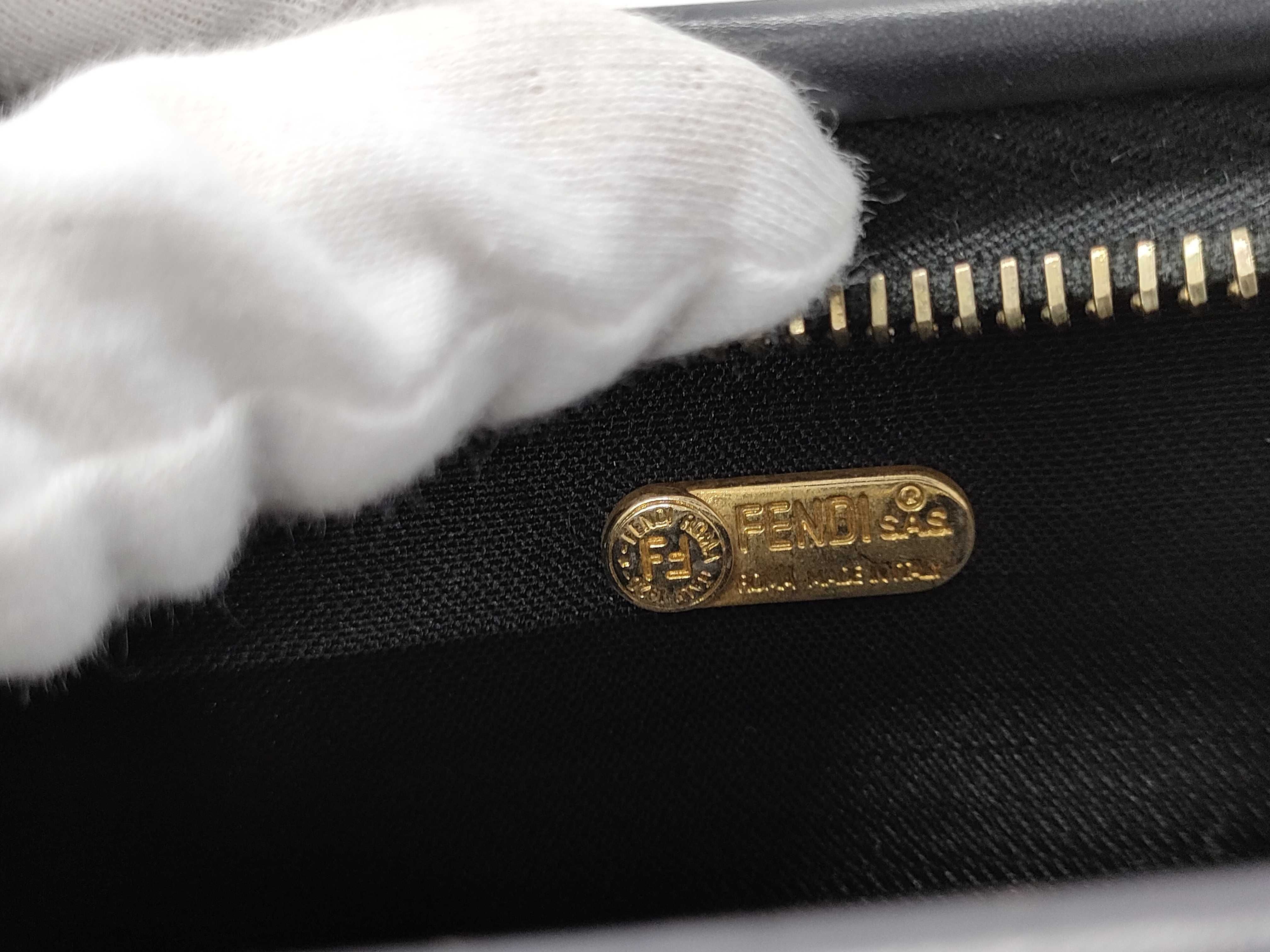 【水曜終了】(10230_0341)FENDI ペカン柄 ミニバッグ ハンドバッグ