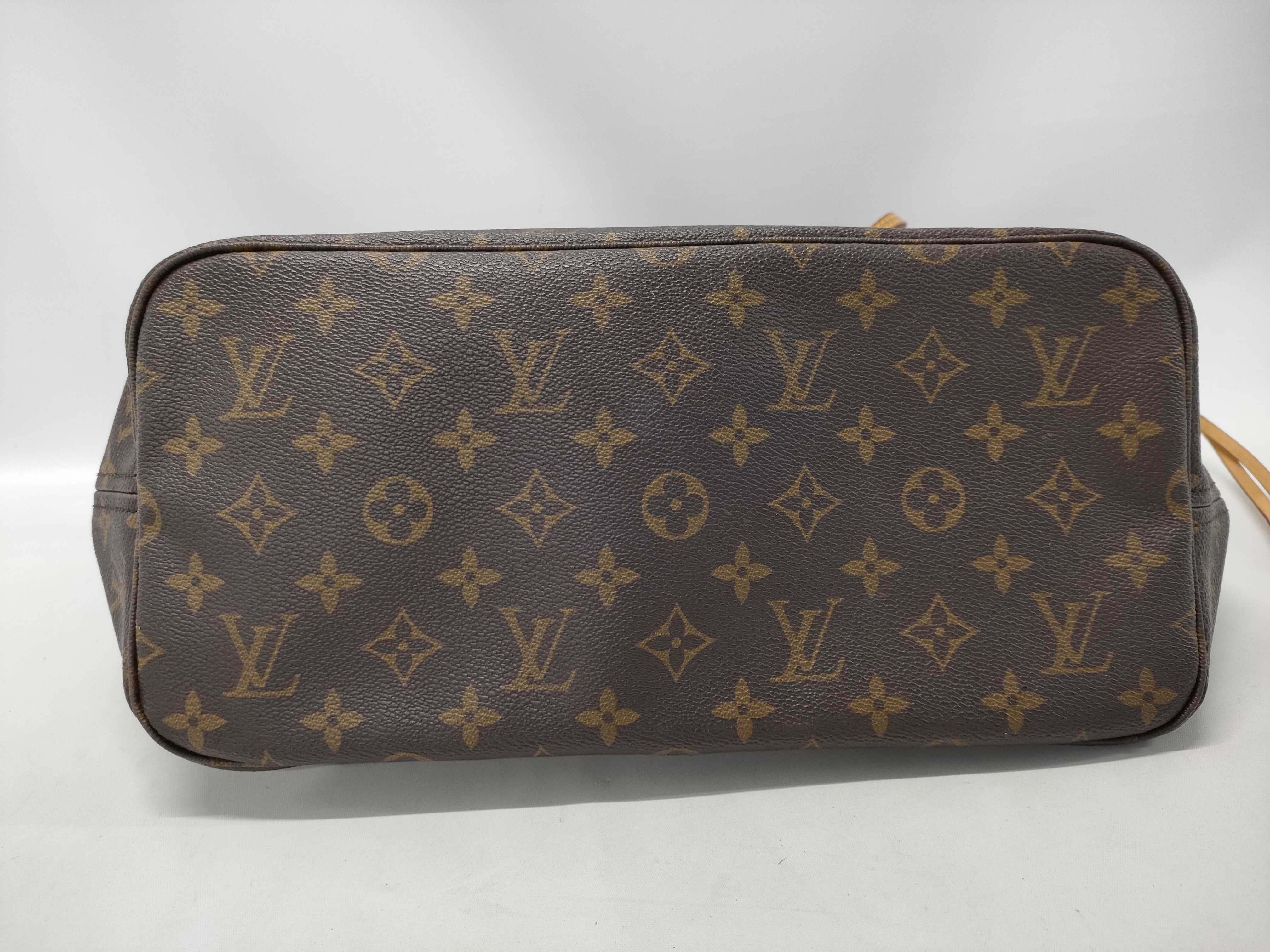【水曜終了】(10229_0434)LOUIS VUITTON モノグラム モノグラム ネヴァーフル※ポケット劣化 トートバッグ