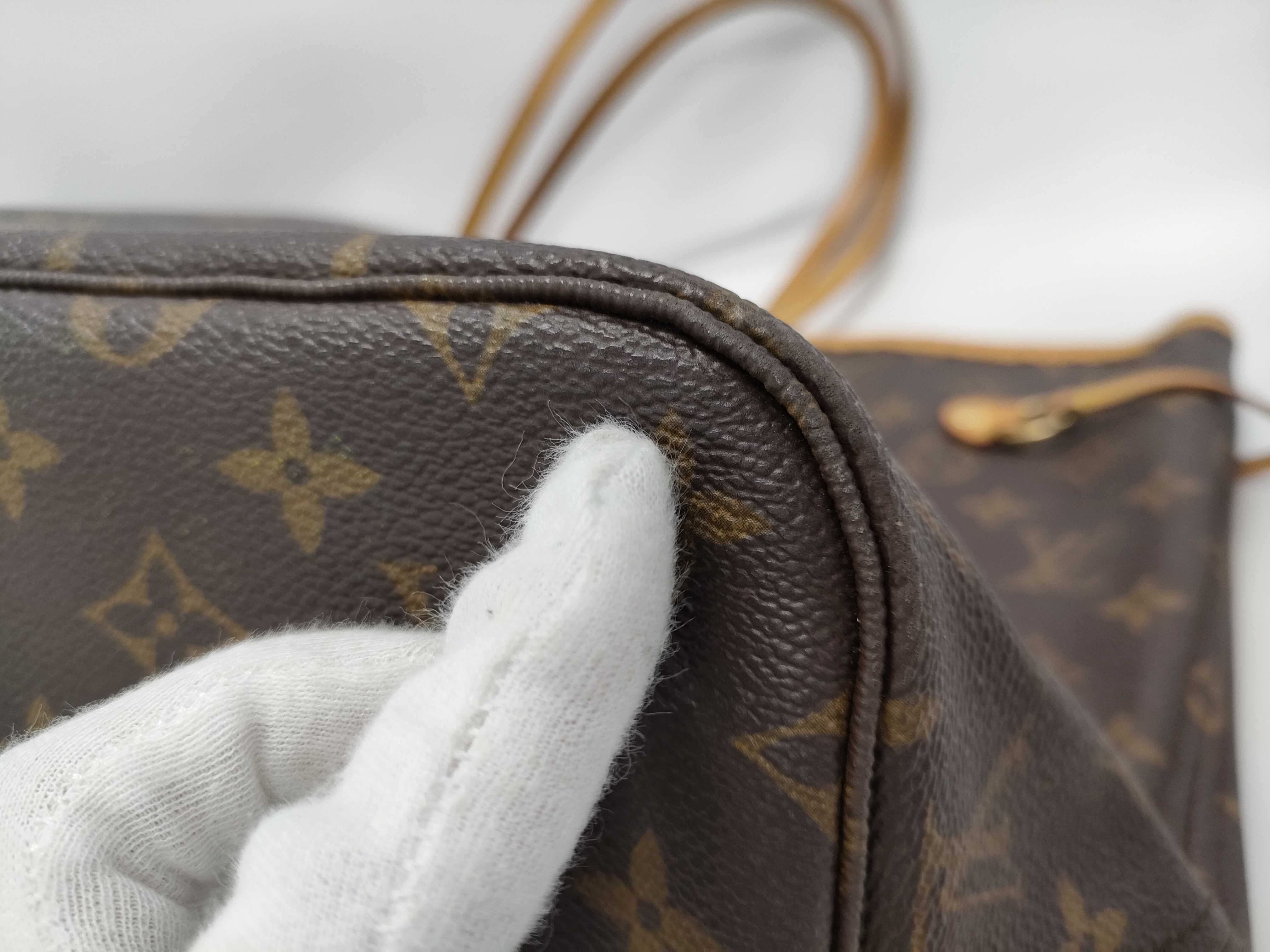 【水曜終了】(10229_0434)LOUIS VUITTON モノグラム モノグラム ネヴァーフル※ポケット劣化 トートバッグ