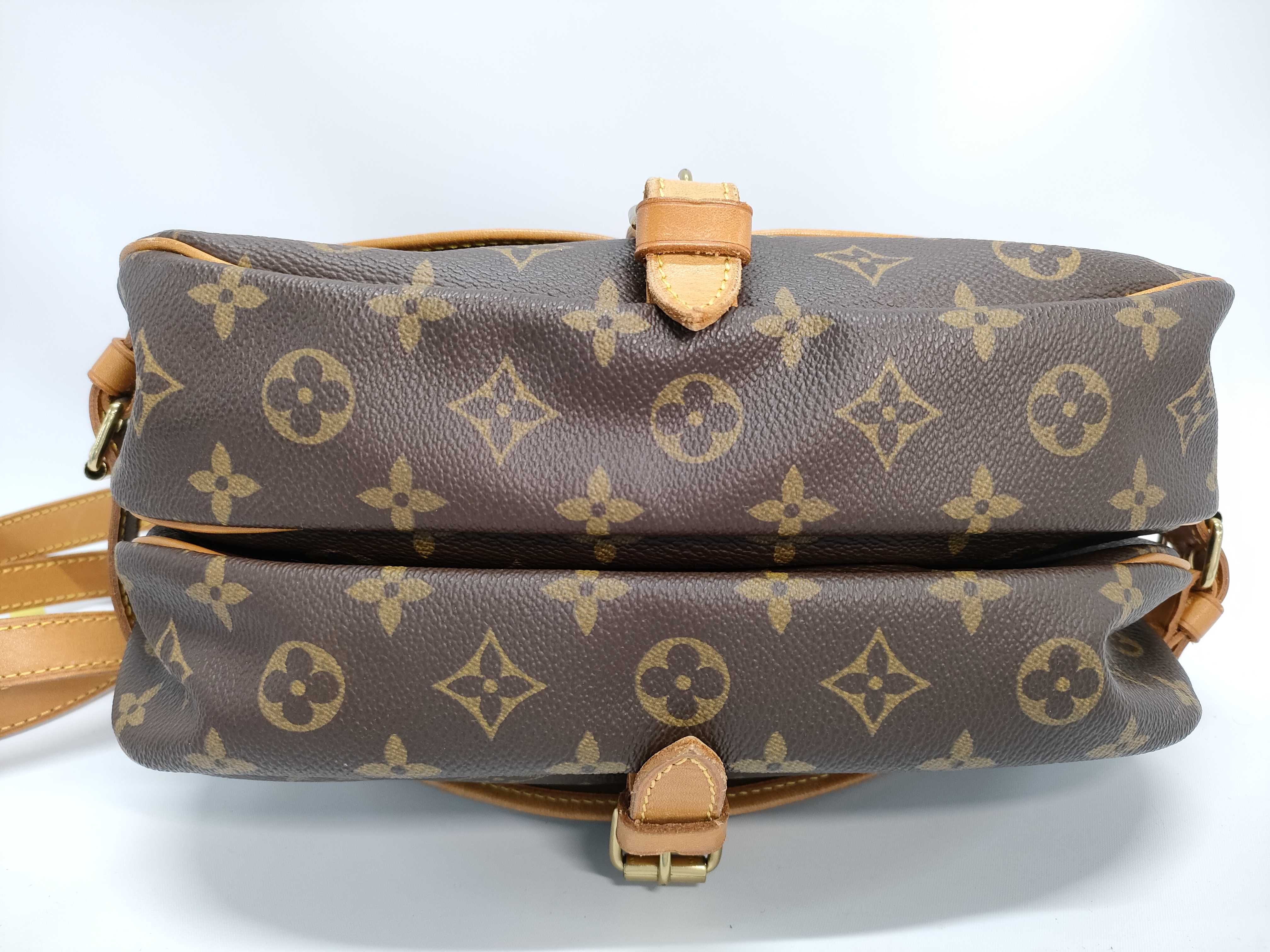 【水曜終了】(10218_0111)LOUIS VUITTON モノグラム M42256 ソミュール30 ショルダーバッグ