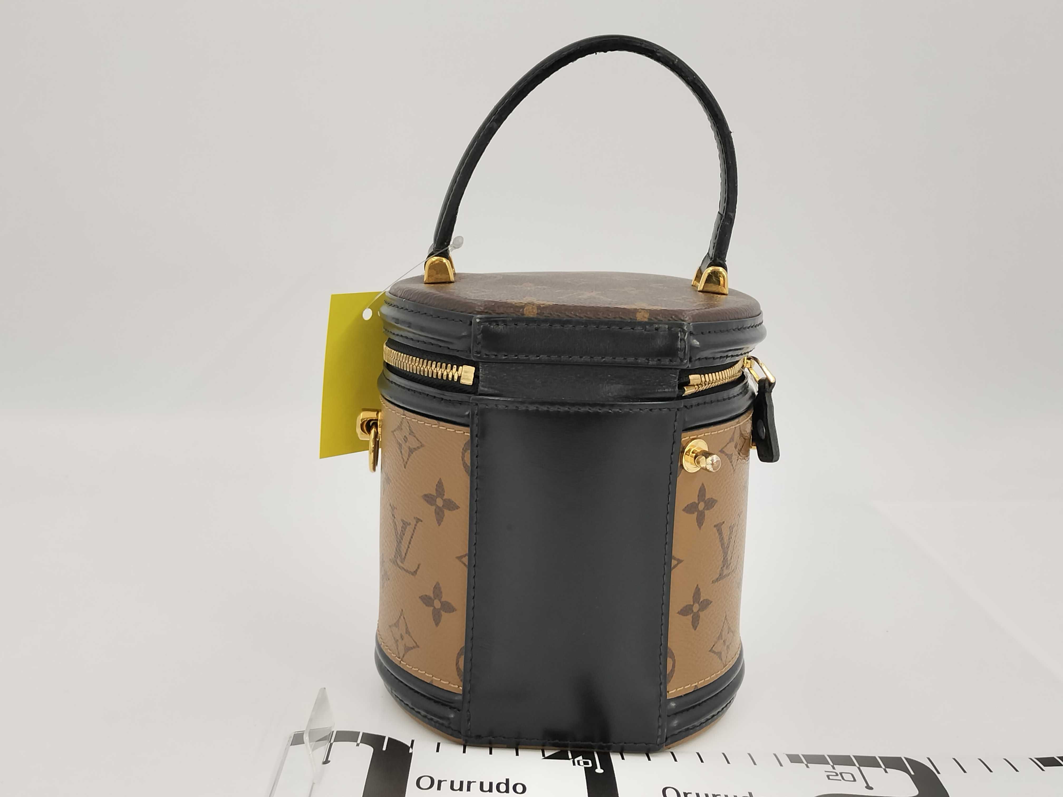 【水曜終了】(10218_0112)LOUIS VUITTON モノグラム モノグラムリバース カンヌ ハンドバッグ
