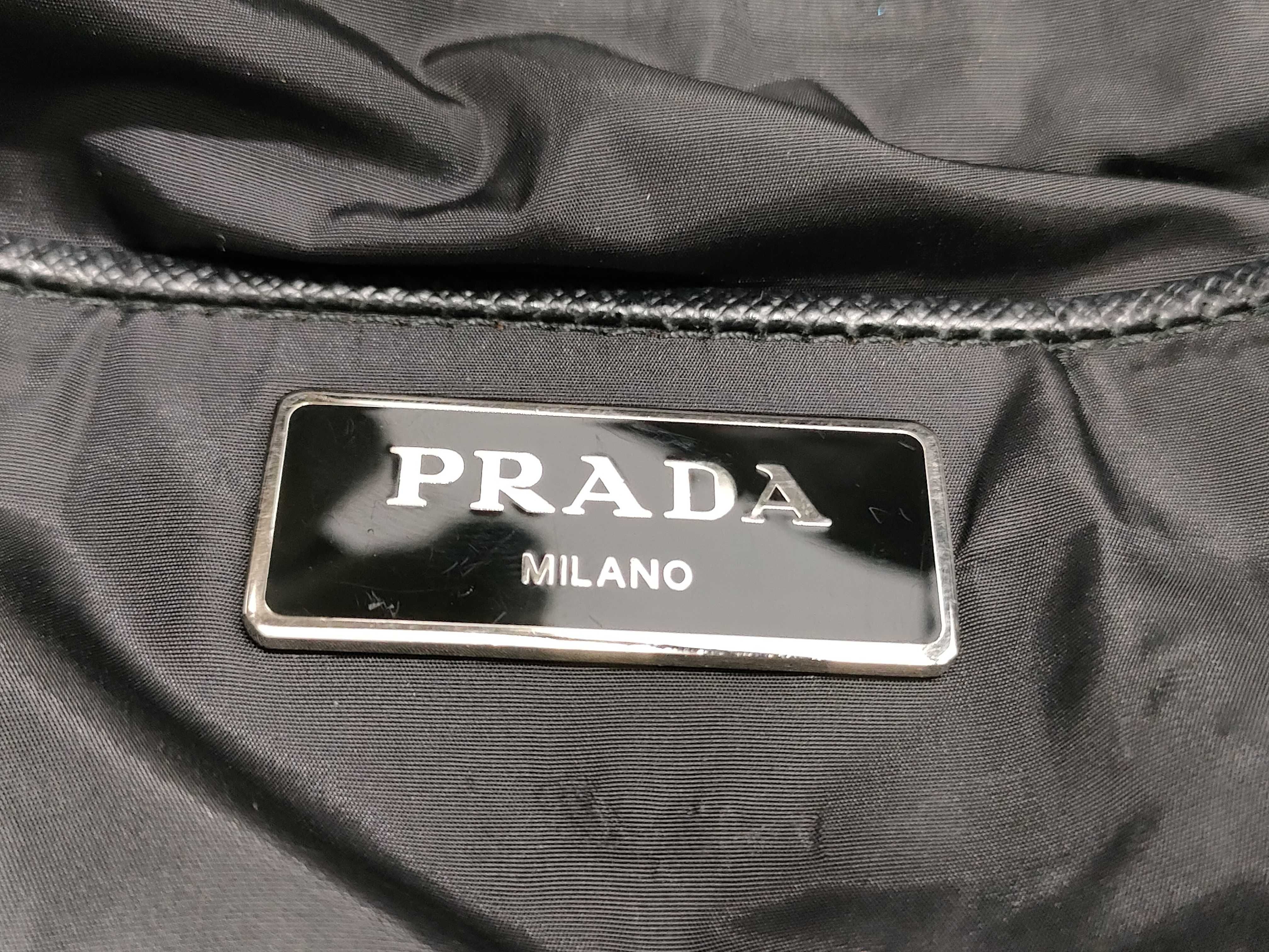 【水曜終了】(10230_0257)▼PRADA ナイロン レオパード STなし トート トートバッグ