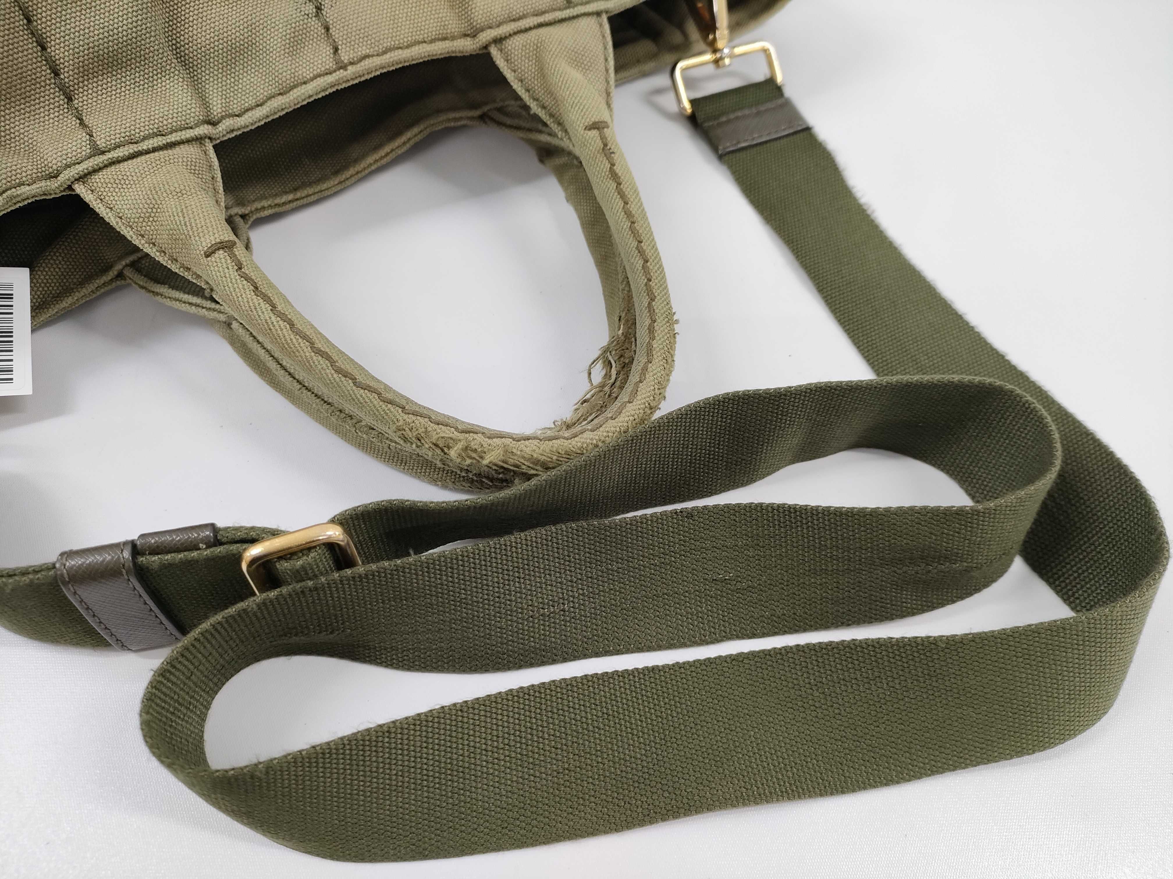 【水曜終了】(10230_0310)PRADA カナパ 2WAY ハンドバッグ