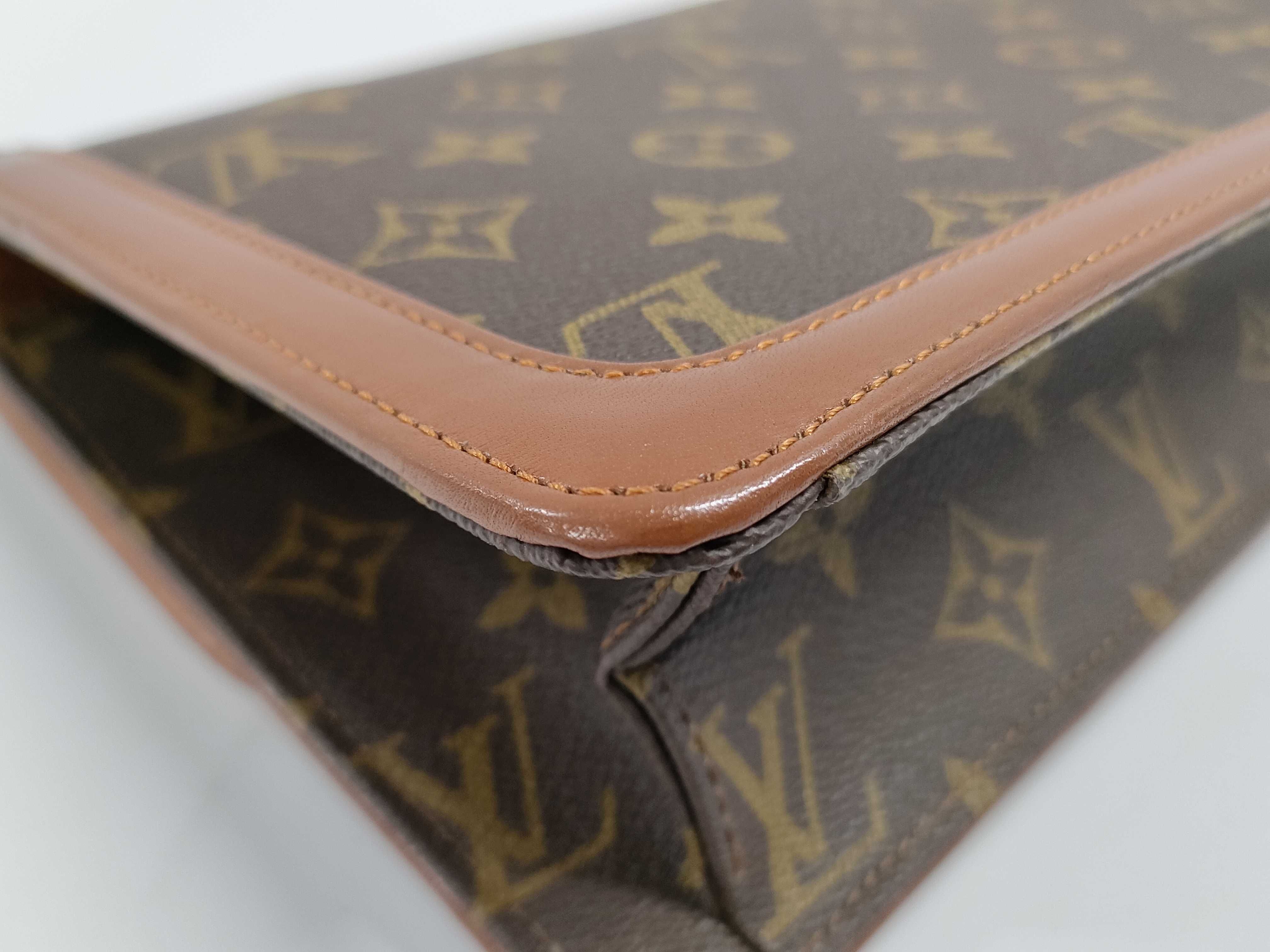 【水曜終了】(10229_0301)LOUIS VUITTON モノグラム ビンテージ セカンドバッグ セカンドバッグ
