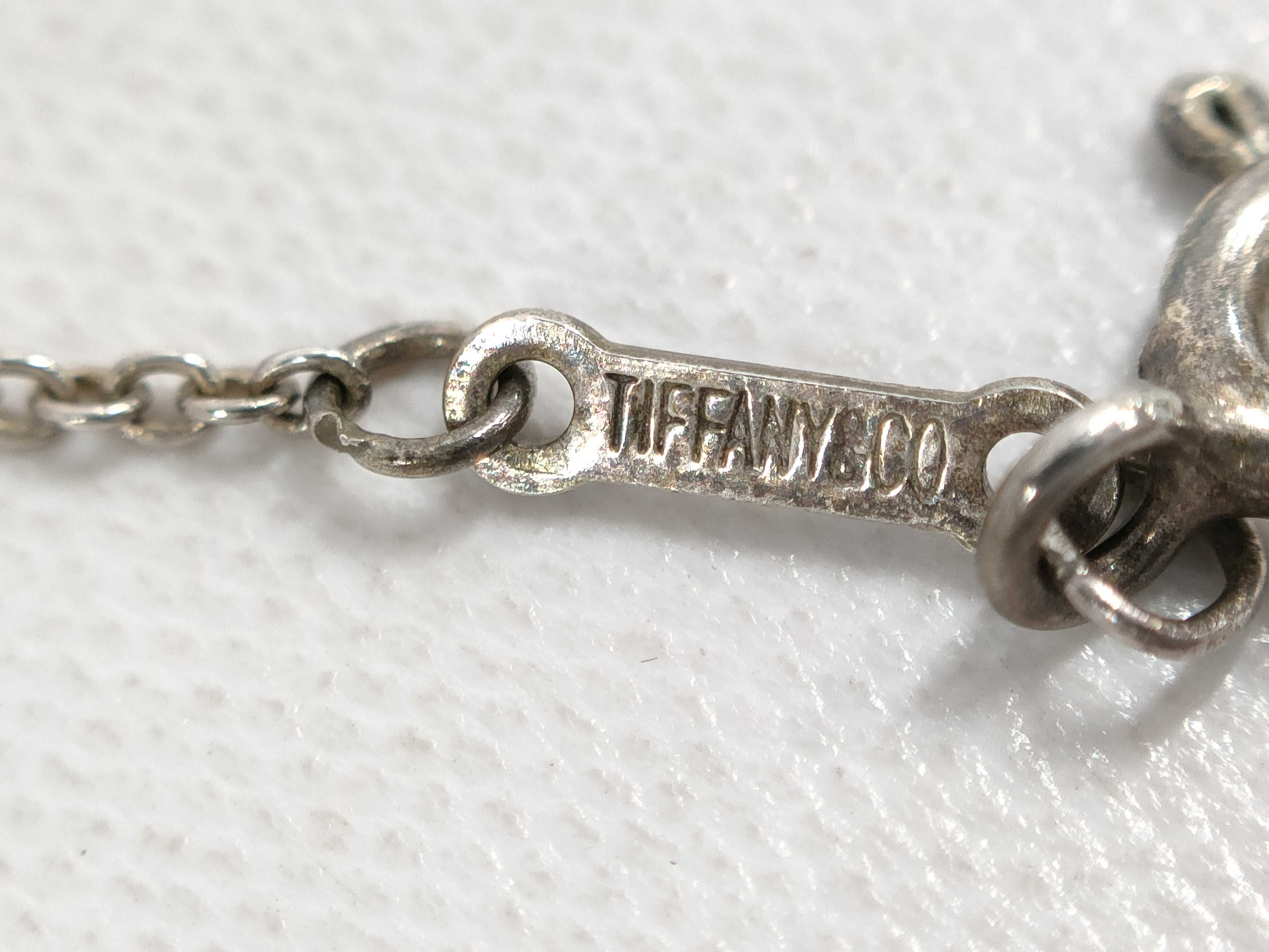 【水曜終了】(10221_0482)Tiffany&Co. SV925 ダブルティアドロップ ネックレス ネックレス