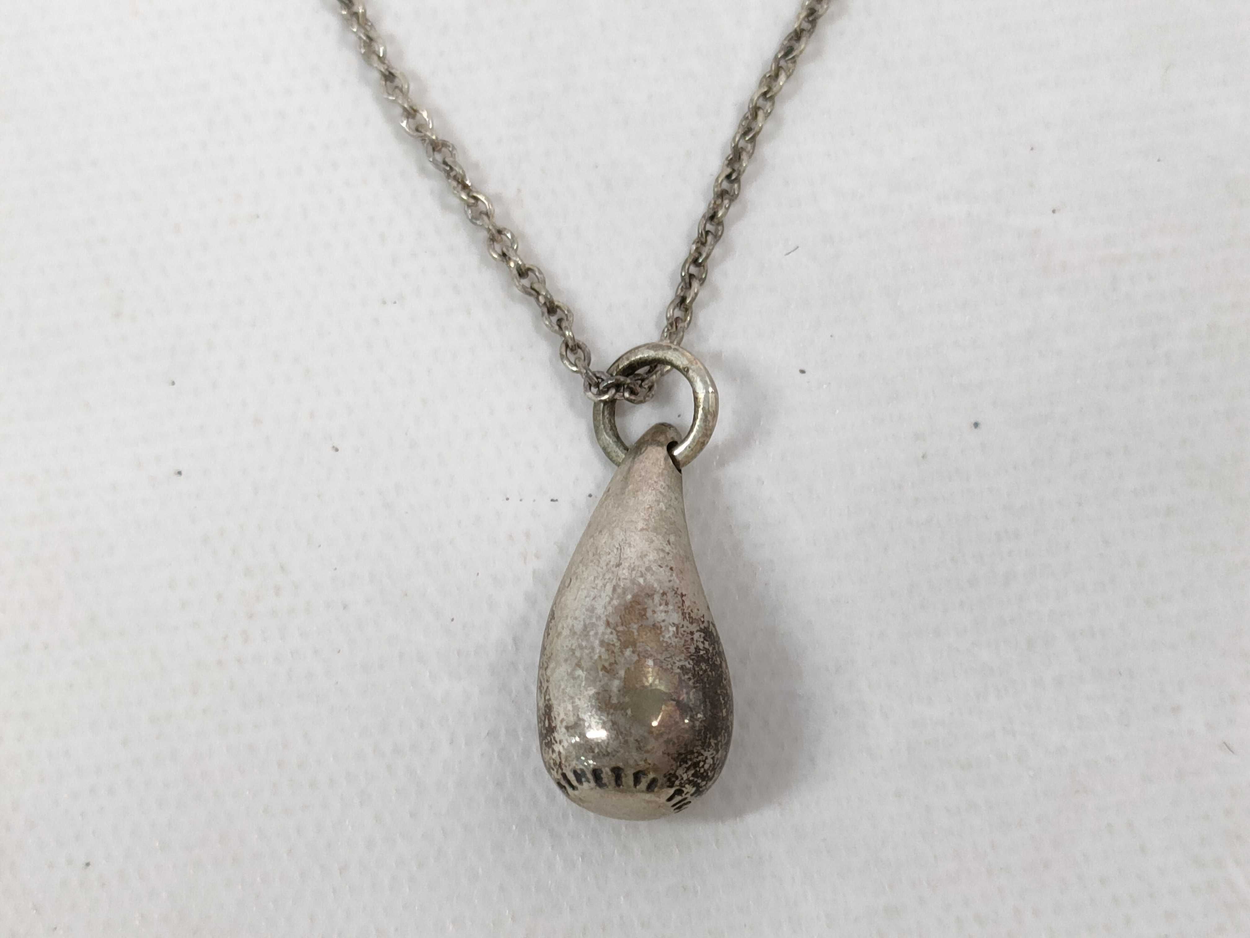 【水曜終了】(10221_0484)Tiffany&Co. ドロップ ネックレス ネックレス