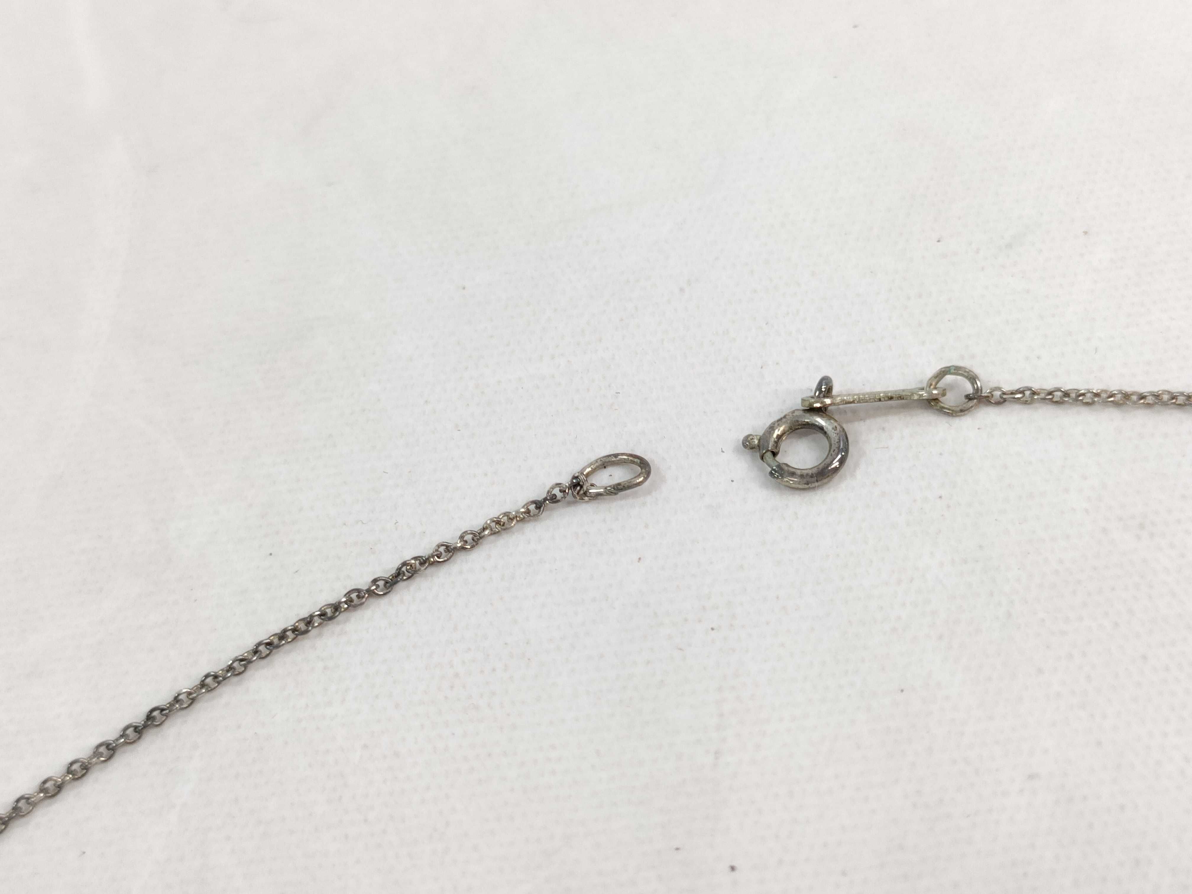 【水曜終了】(10221_0484)Tiffany&Co. ドロップ ネックレス ネックレス