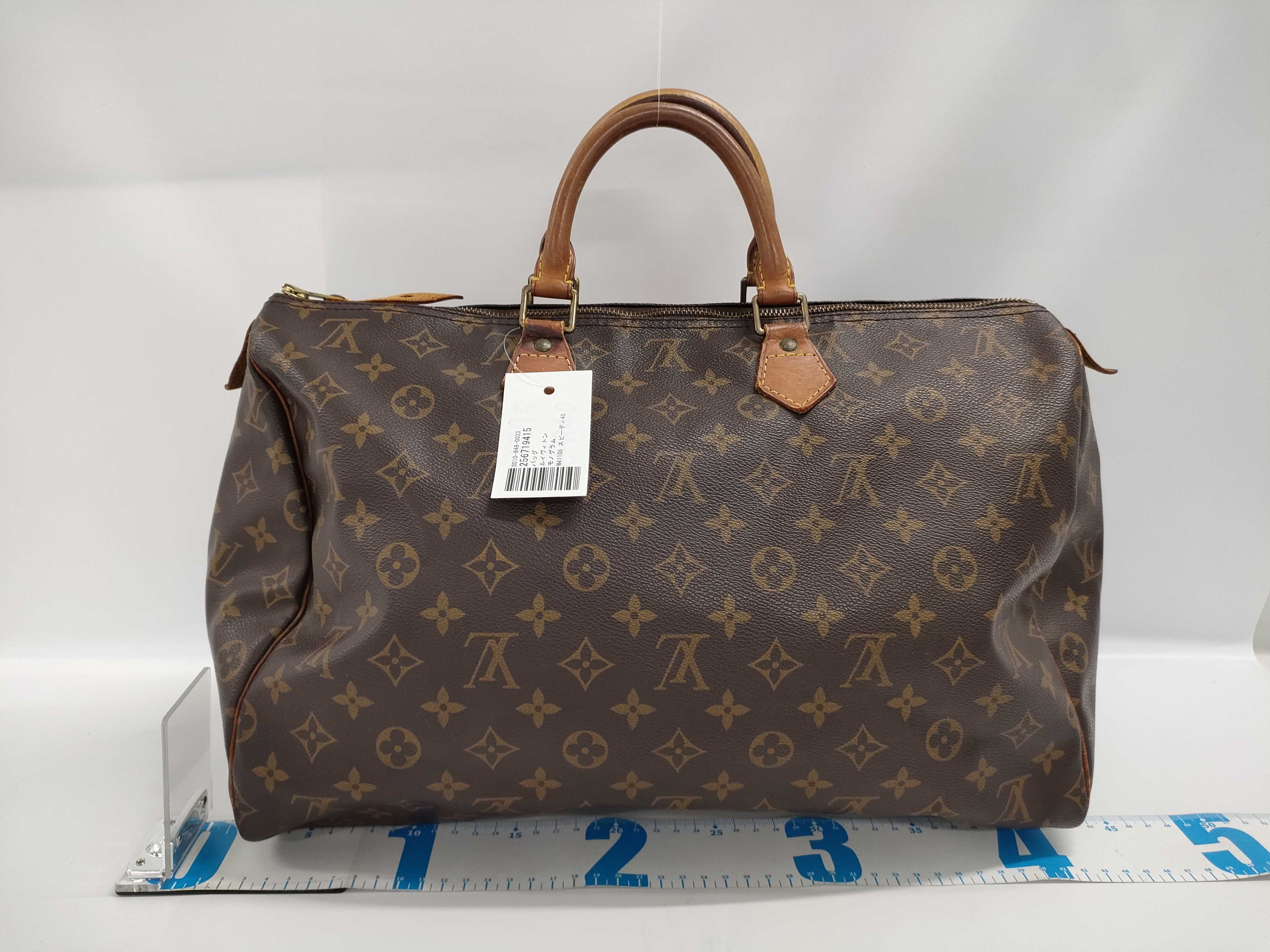 【水曜終了】(10229_0303)LOUIS VUITTON モノグラム M41106 スピーディ40 ボストンバッグ